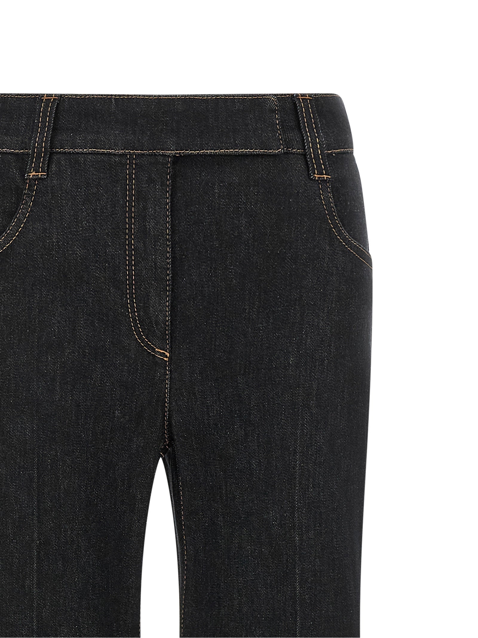 Brunello Cucinelli Blue Cotton Flared Women's Jeans