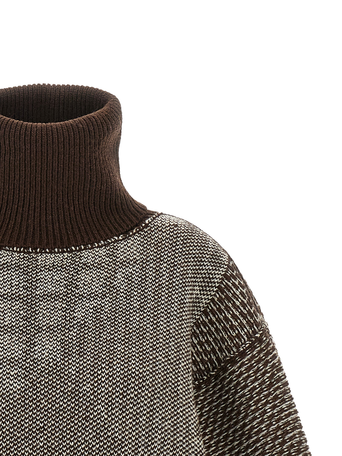 MM6 Maison Margiela Brown Wool Short Women's Dress