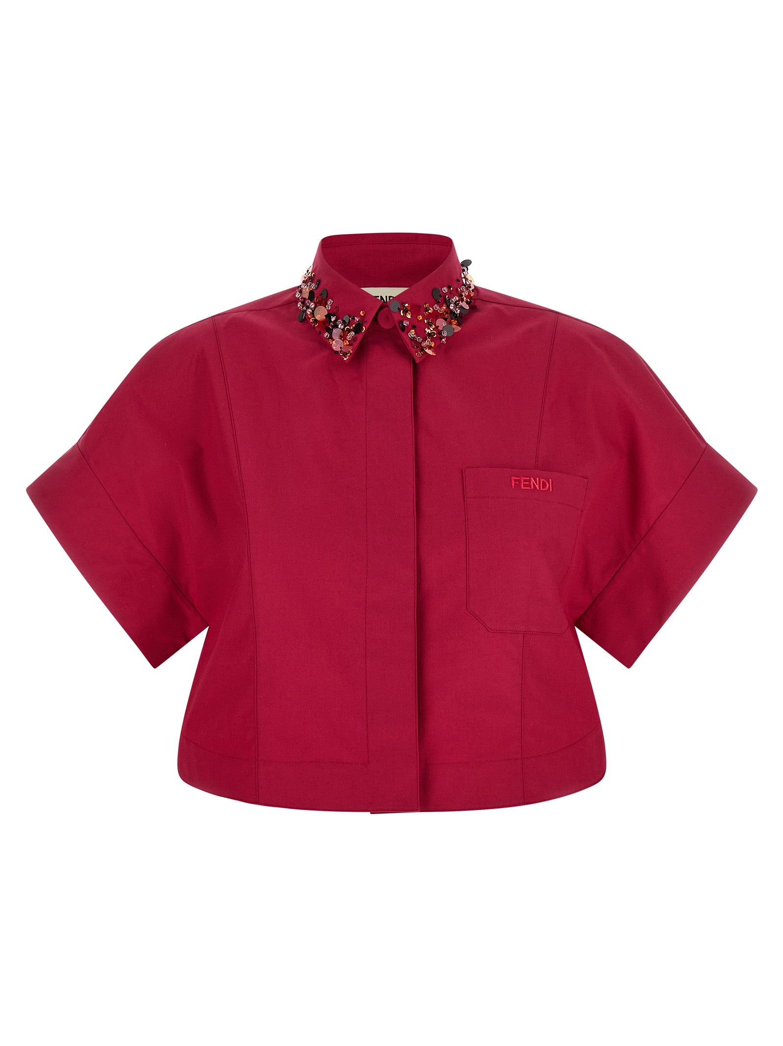 Fendi Multicolor Cotton Women's Blouse