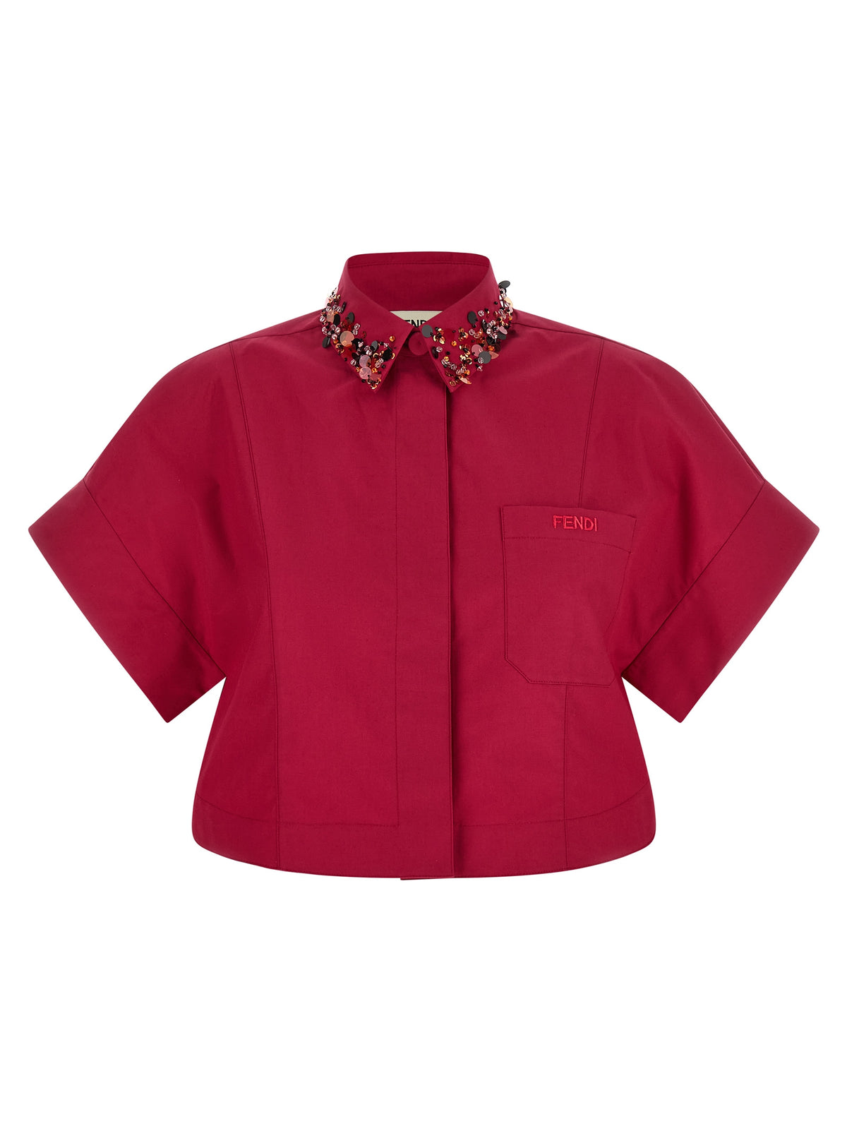Fendi Multicolor Cotton Women's Blouse