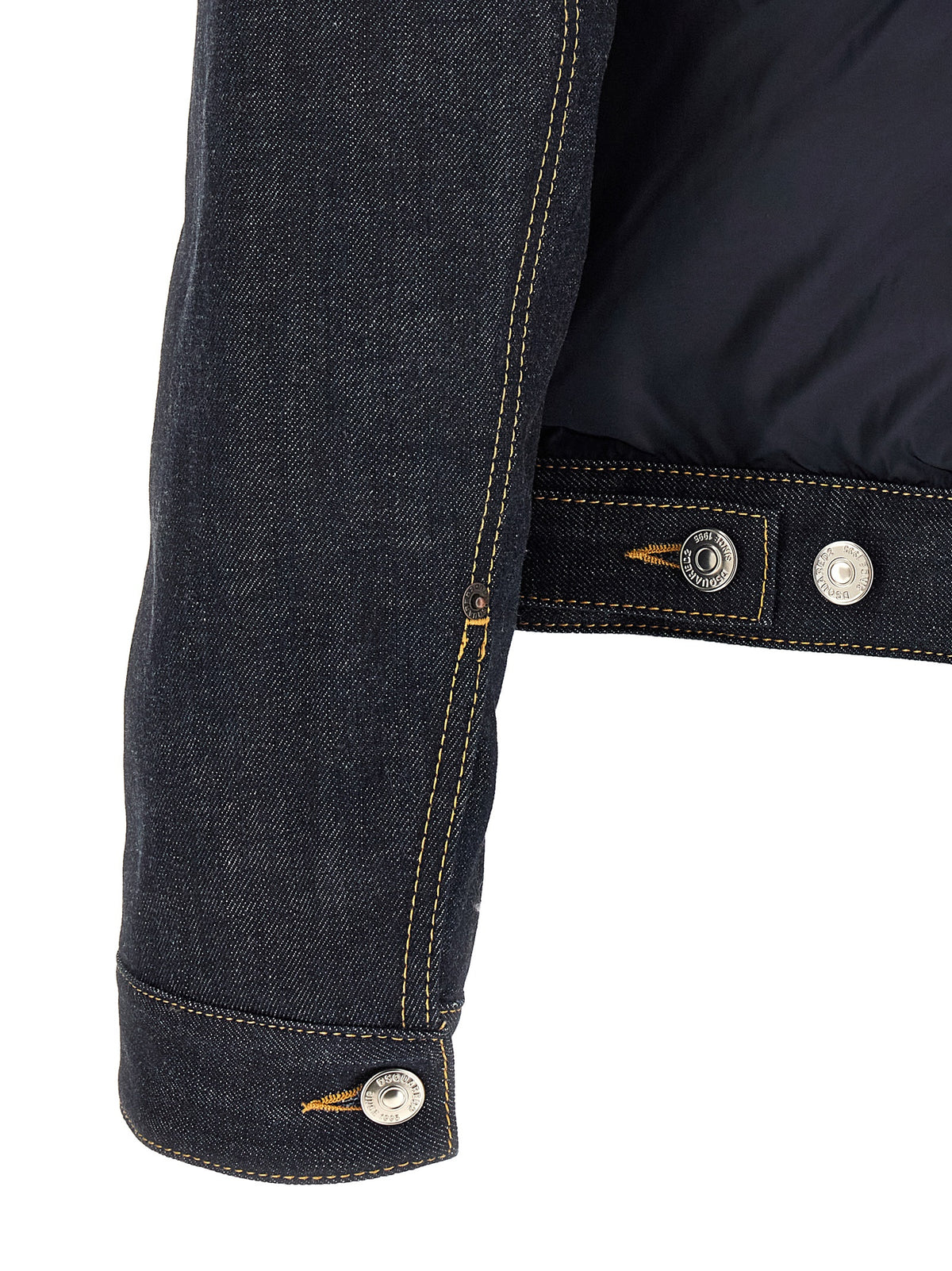 Dsquared² Blue Cotton Denim Men's Jacket