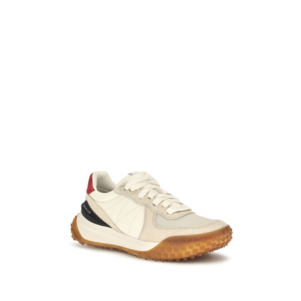 Moncler Beige Polyamide Athletic Women's Sneakers
