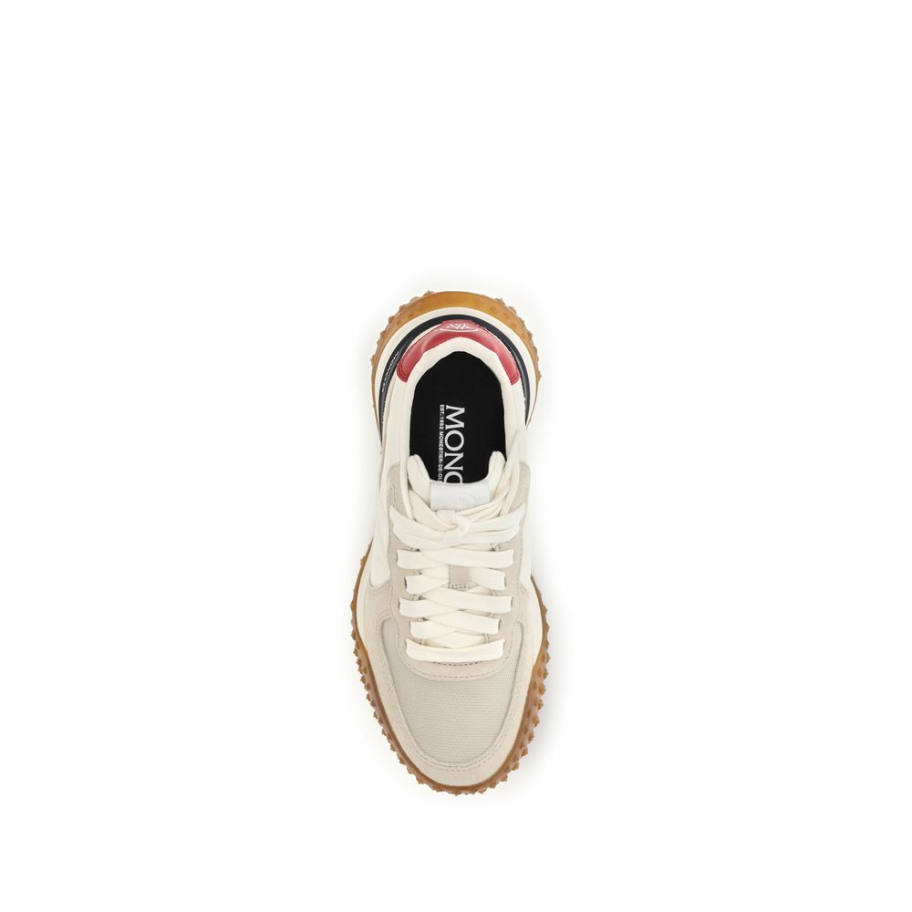 Moncler Beige Polyamide Athletic Women's Sneakers