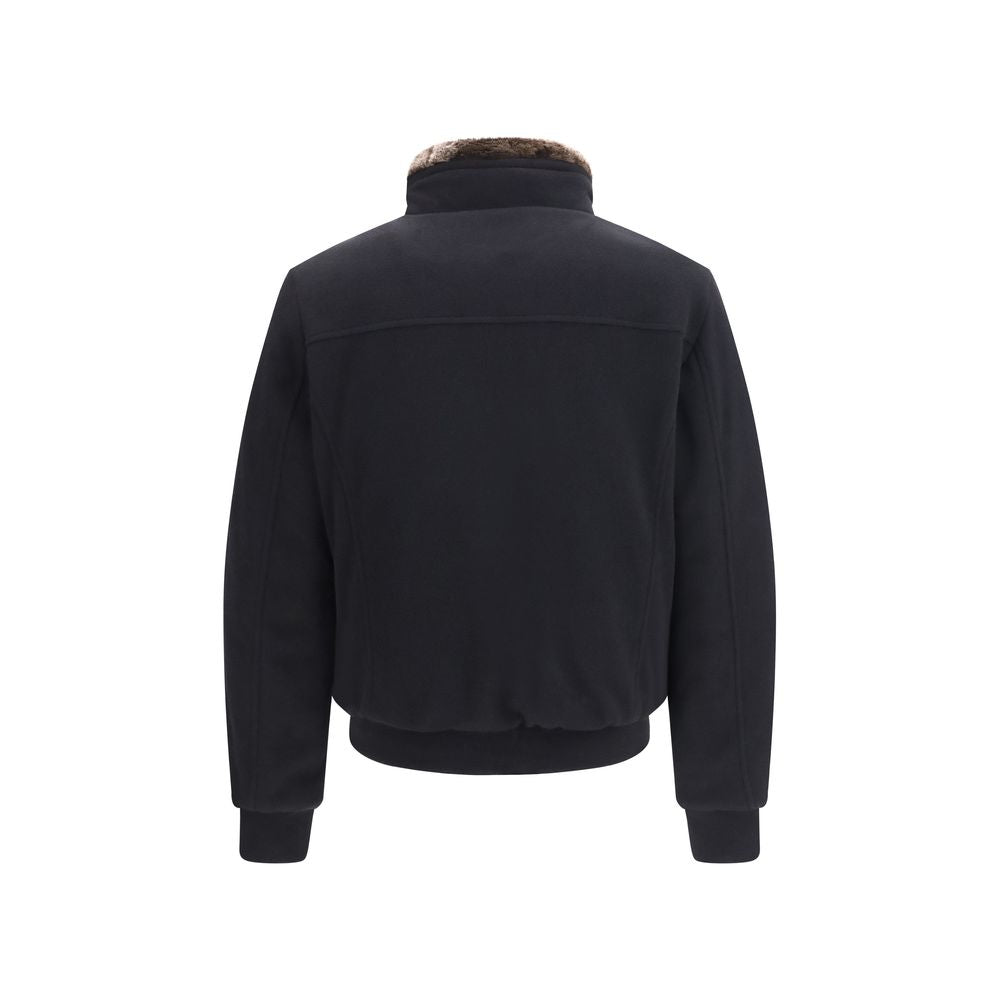 MooRER Black Cashmere Men's Bomber