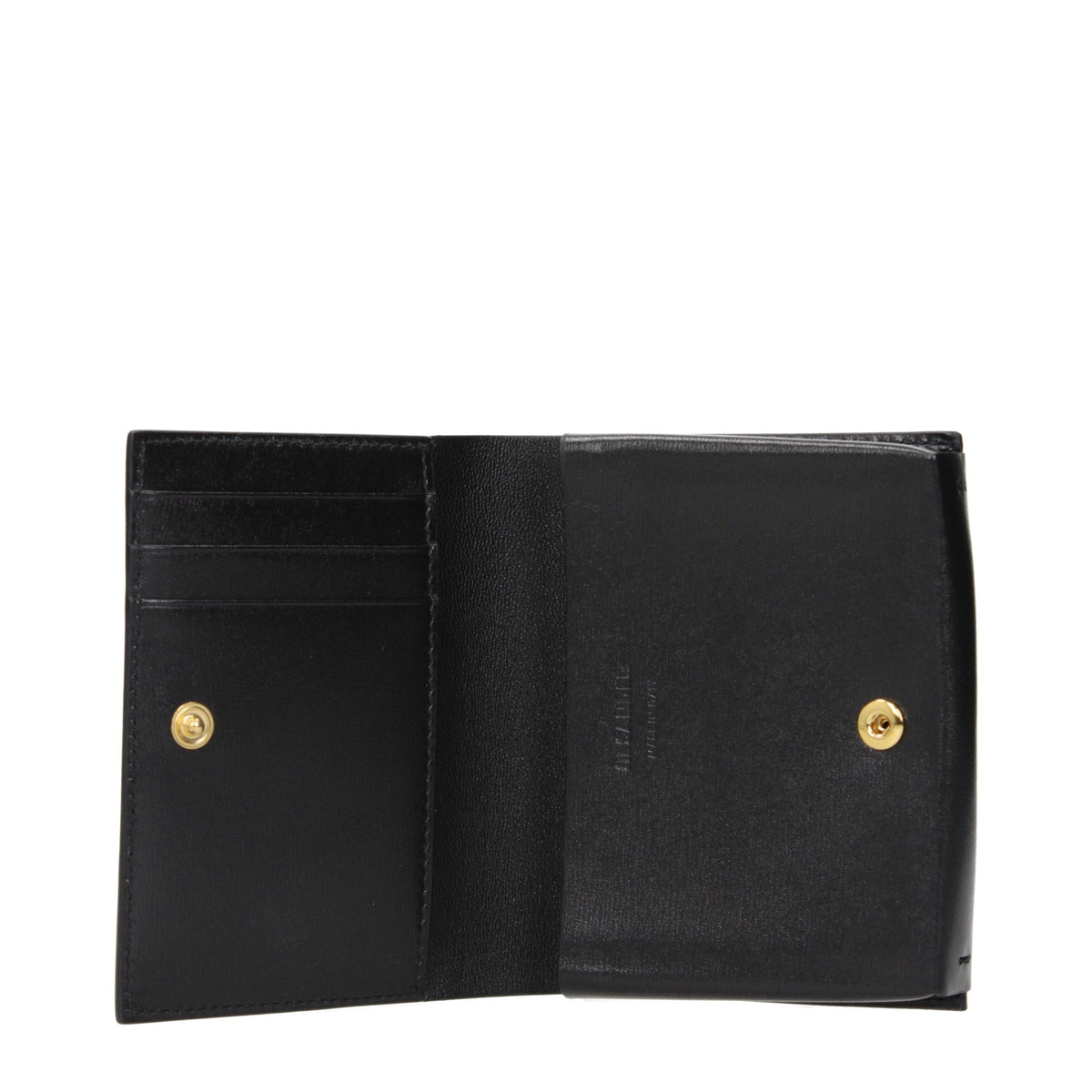 Jil Sander Black Leather Women's Cardholder