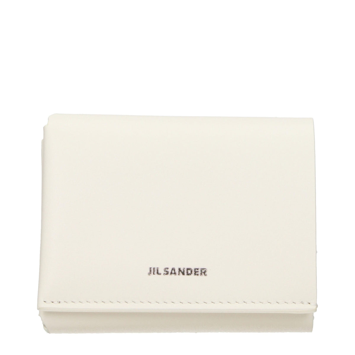Jil Sander Beige Leather Women's Wallet