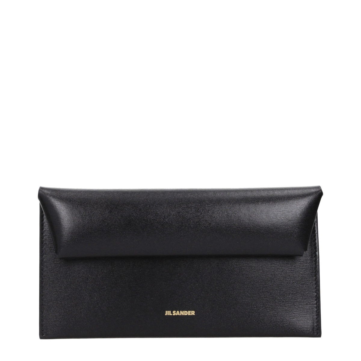 Jil Sander Black Leather Women's Wallet