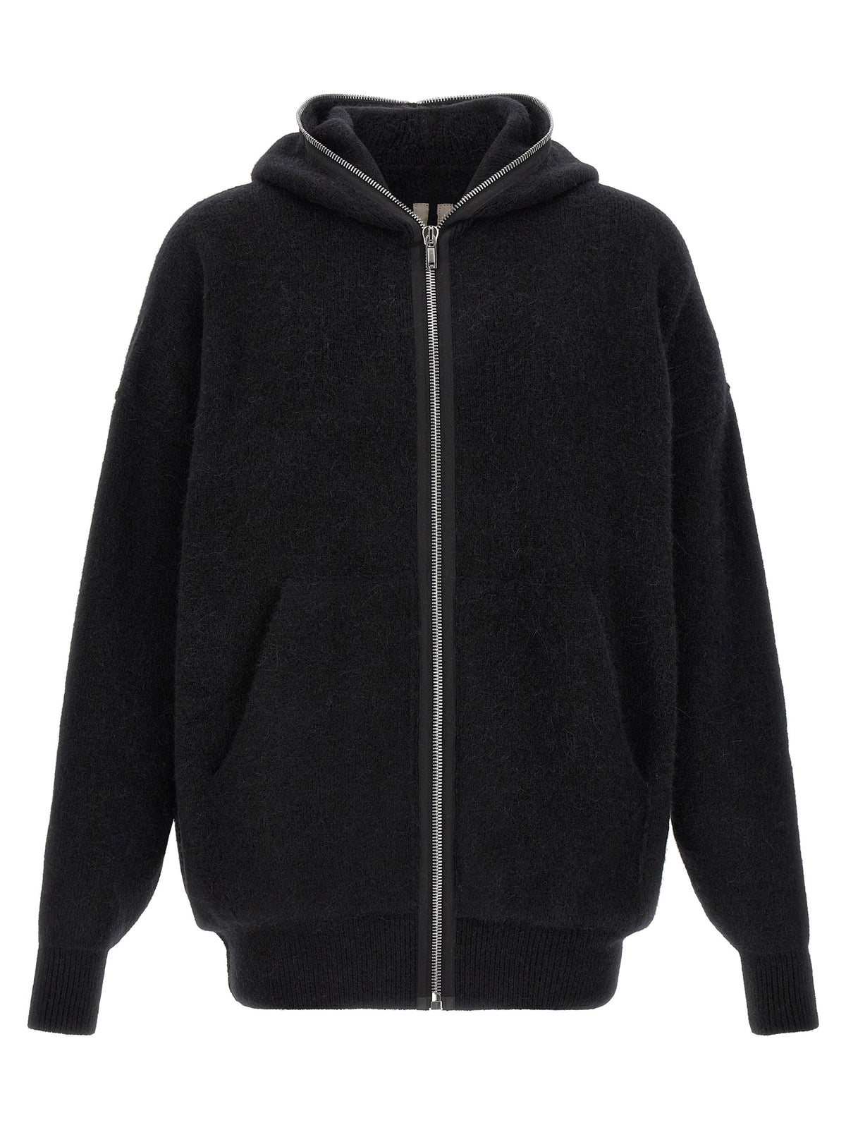 Rick Owens Black Marabou Men's Sweatshirt
