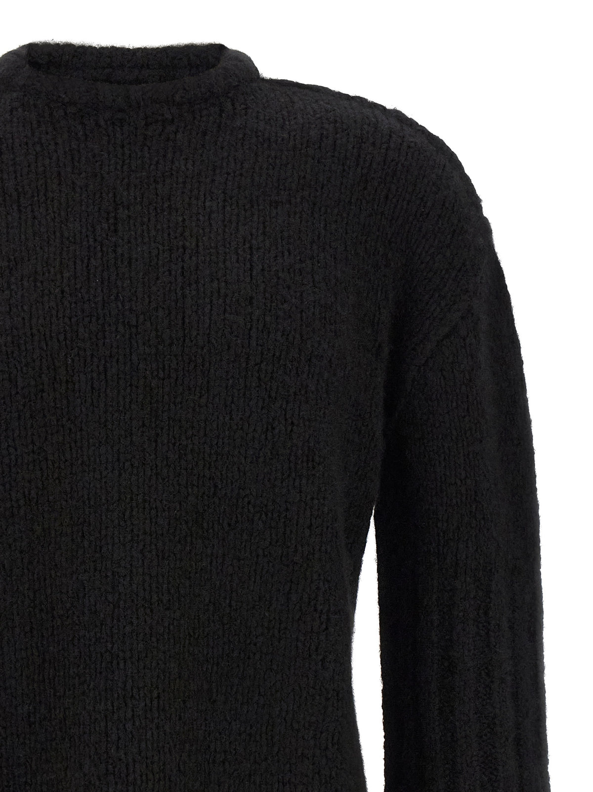 Rick Owens Black Cashmere Men's Cardigan