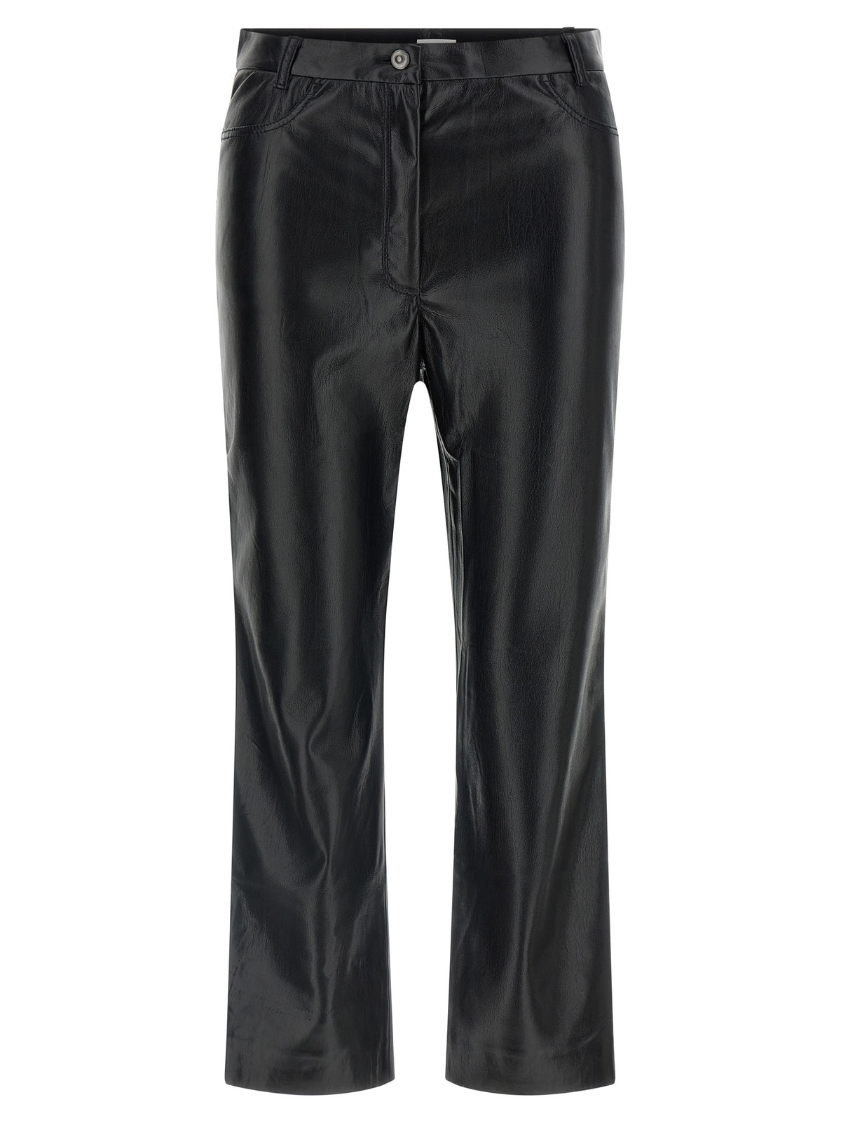 The Andamane Black Polyester Casual Women's Pants