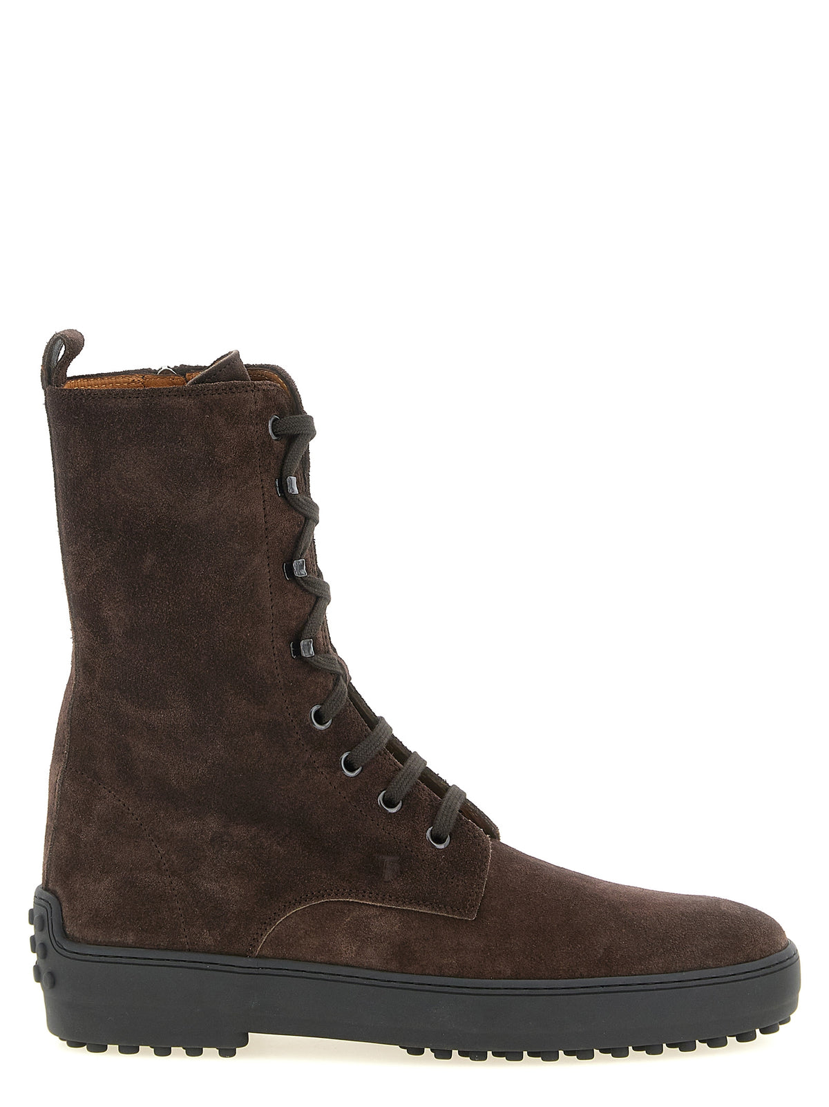 Tod's Brown Calfskin Ankle Women's Boots