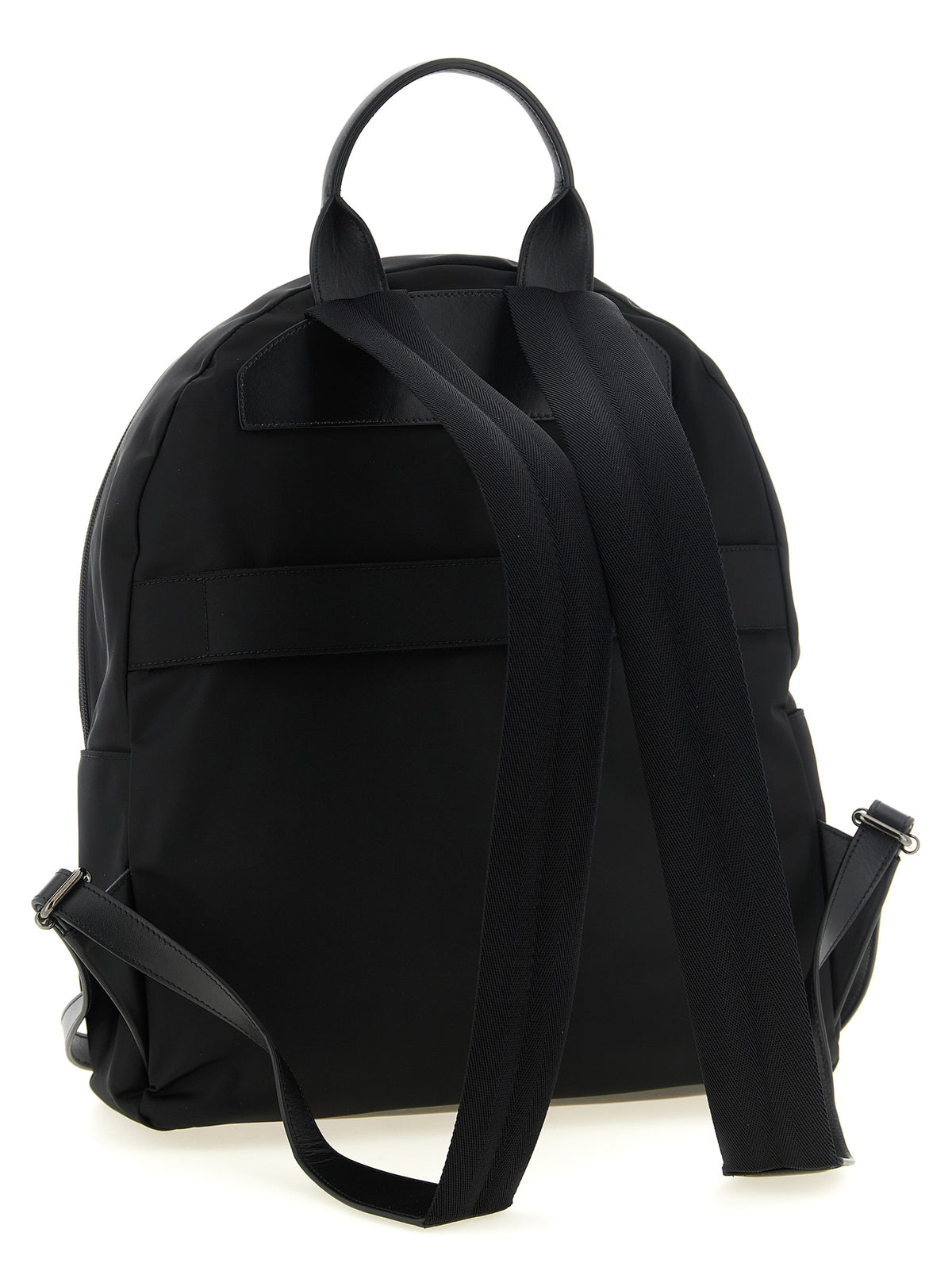 Kiton Black Polyamide Men's Backpack