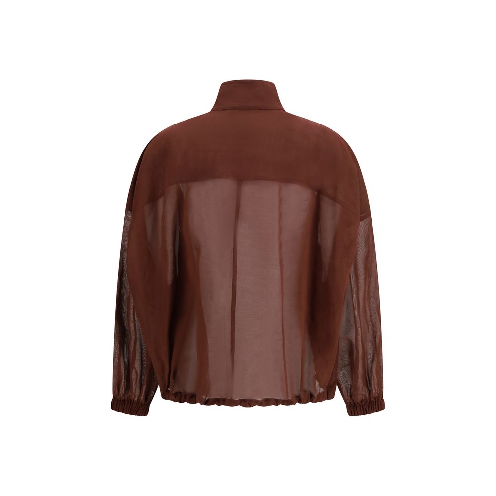 Brunello Cucinelli Multicolor Cotton Women's Sweatshirt