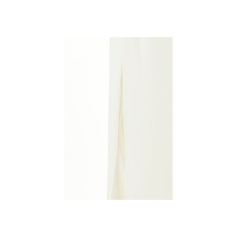 Brunello Cucinelli White Viscose Long Women's Skirt