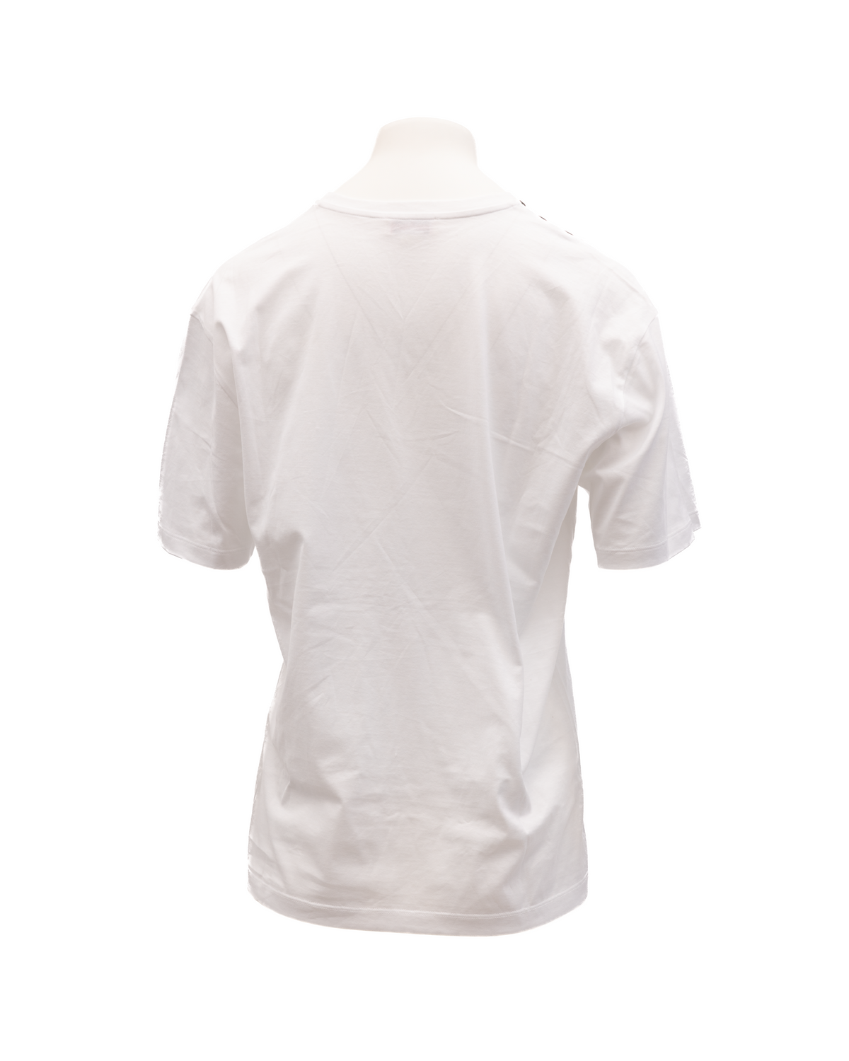 Alexander McQueen White Cotton Printed Women's T-shirt