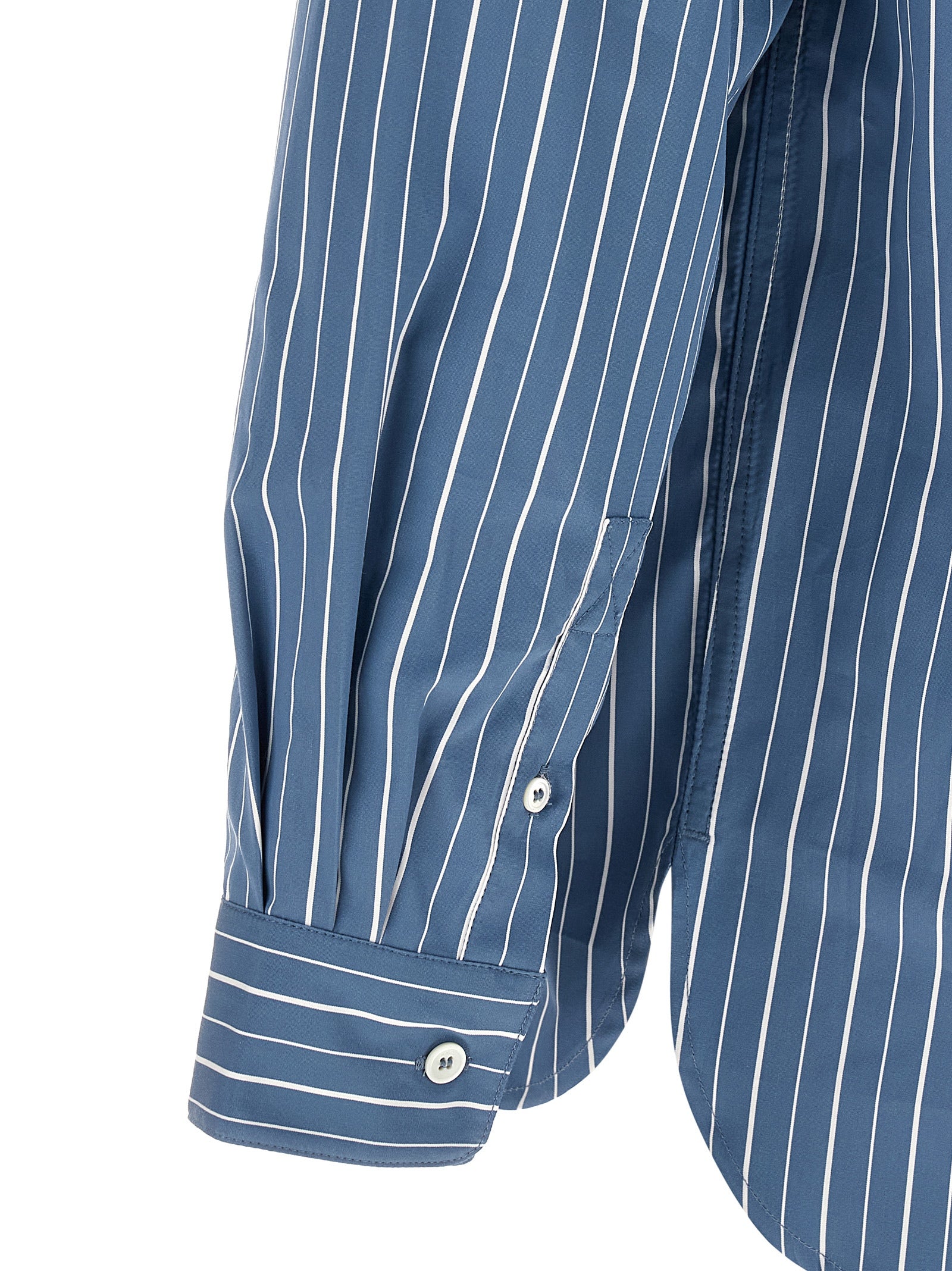 A.P.C. Blue Cotton Men's Blouse
