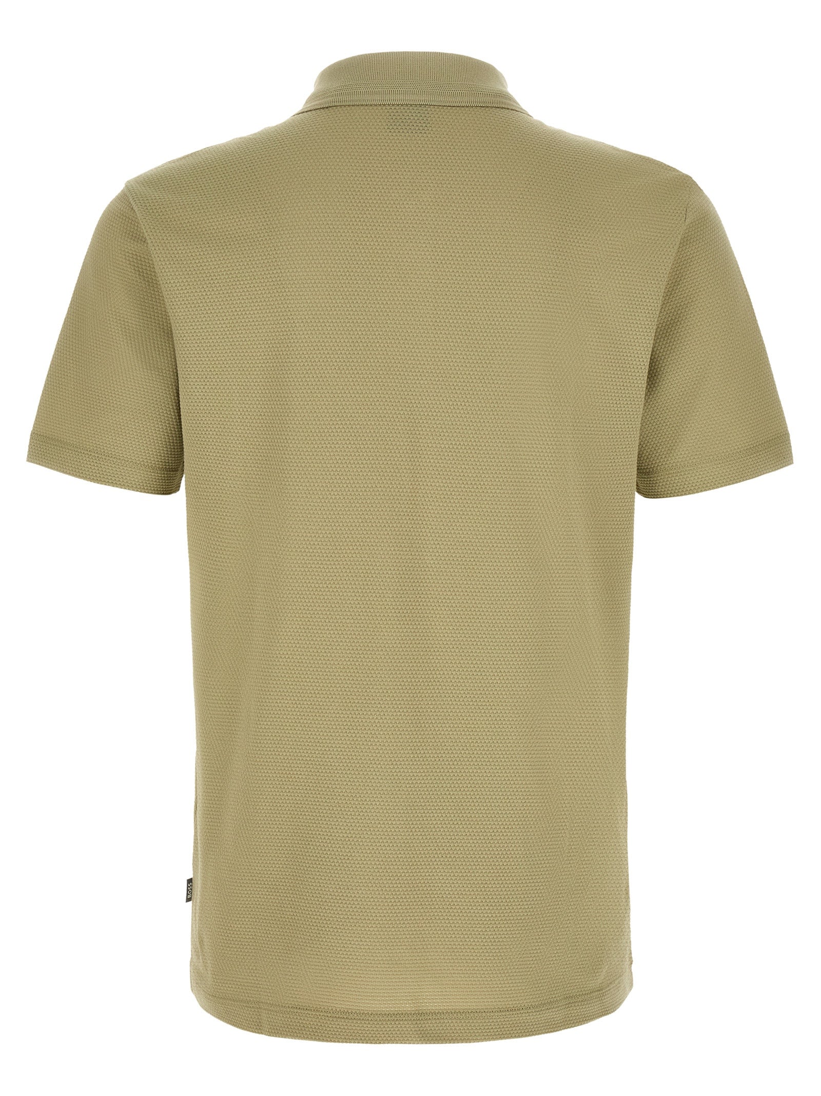 Hugo Boss Beige Cotton Polo Men's Shirt