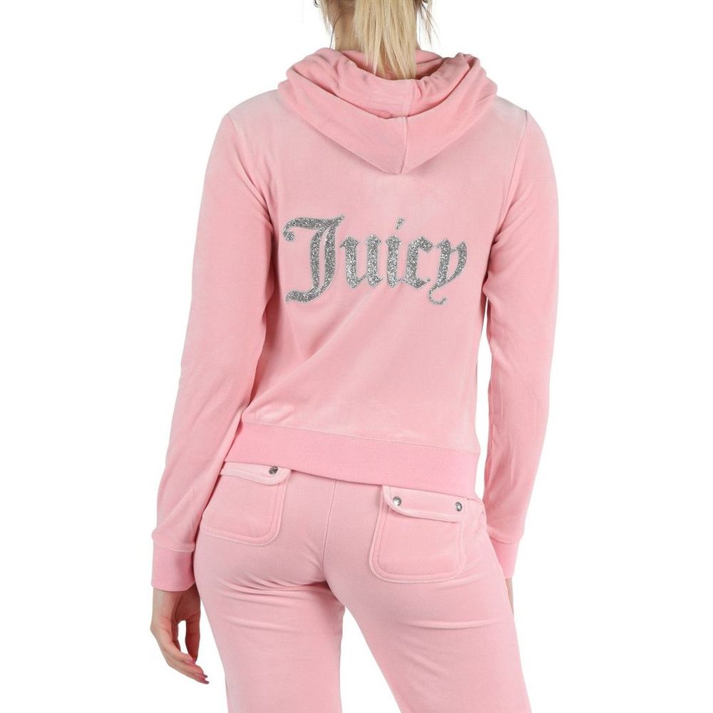 Juicy Couture Pink Polyester Women's Sweatshirt