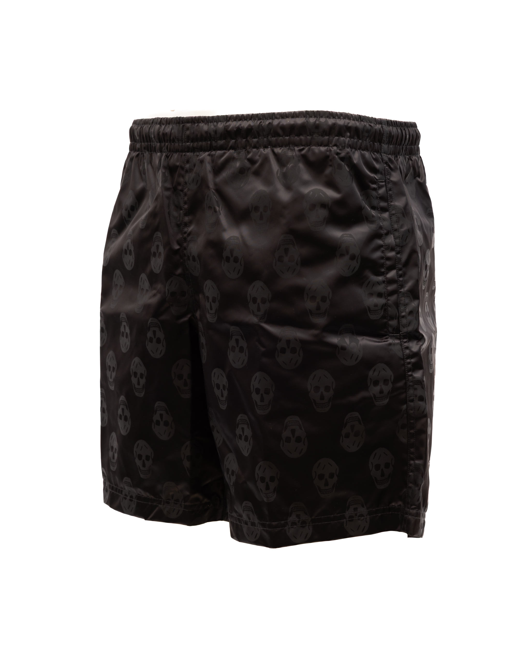Alexander McQueen Black Polyamide Men's Shorts