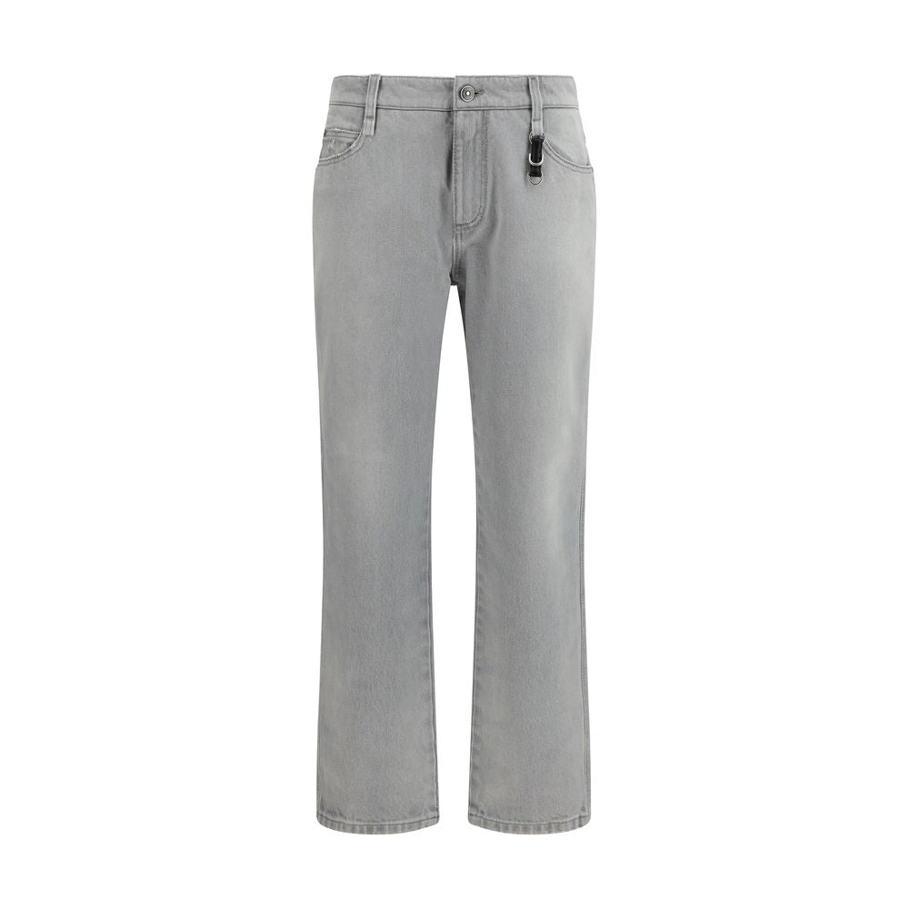 Ermanno Scervino Gray Cotton Boyfriend Women's Jeans