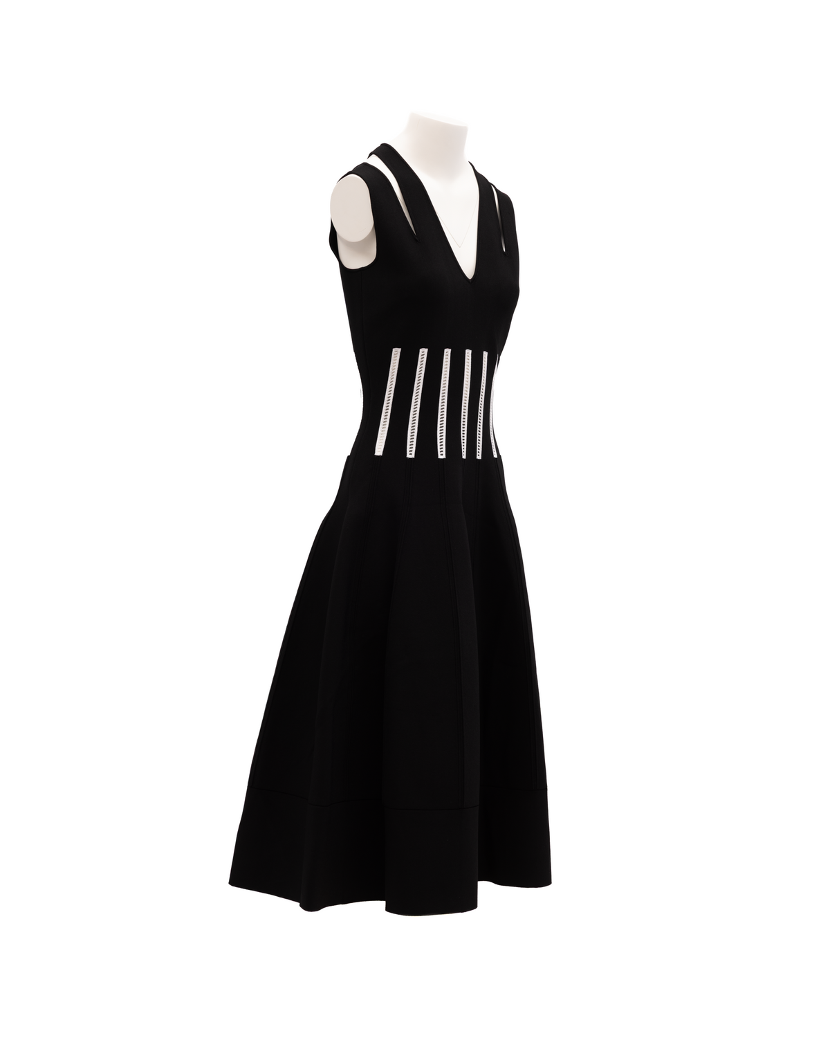 Alexander McQueen Black Women Viscose Women's Dress