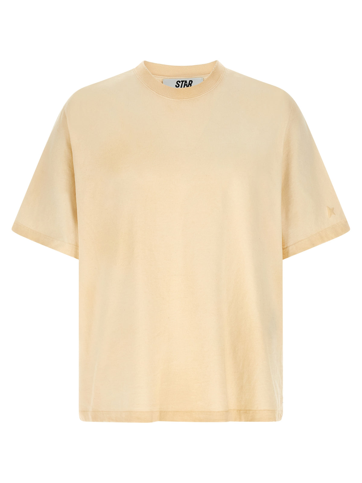 Golden Goose Beige Cotton Men's T-Shirt