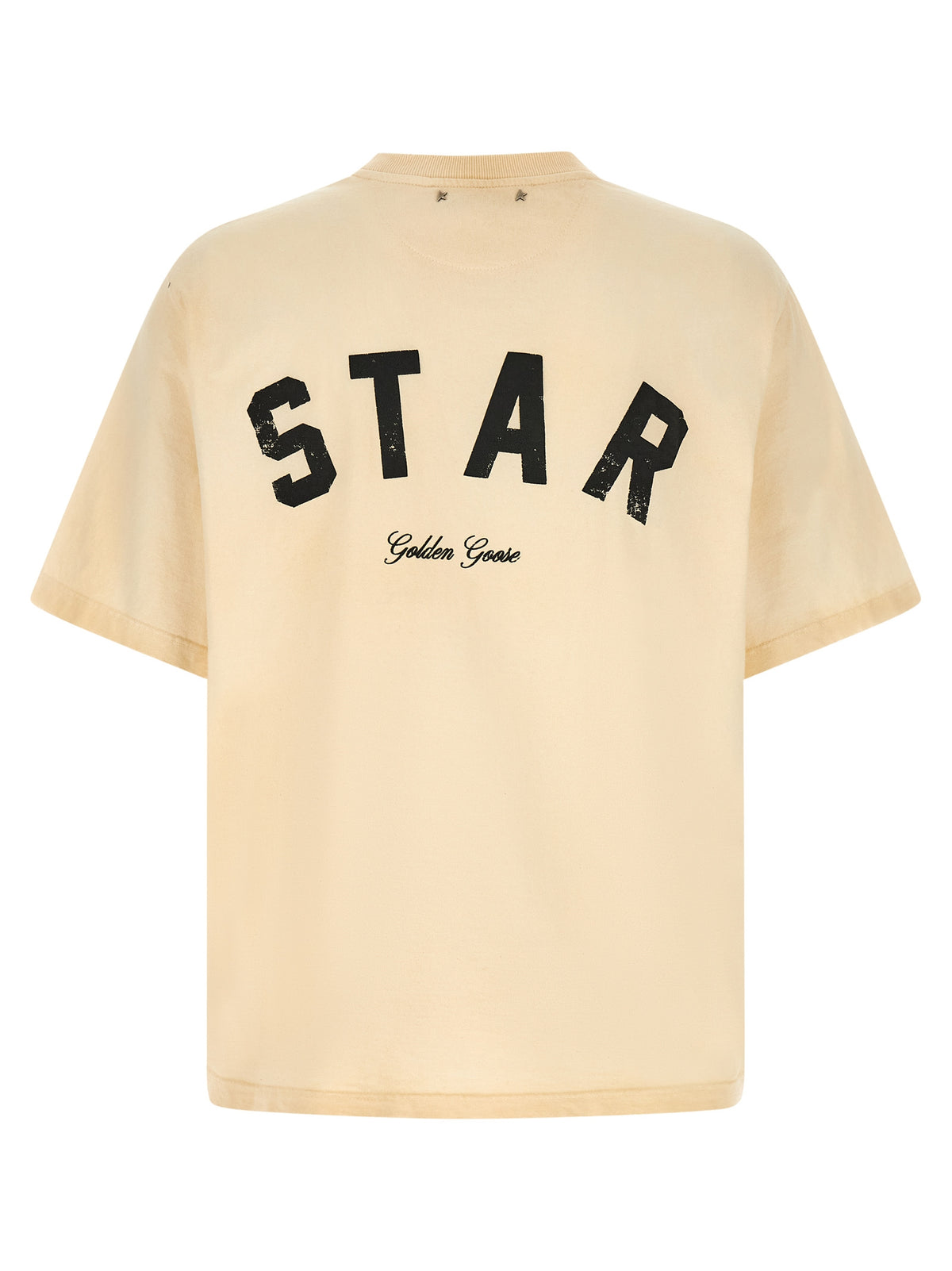 Golden Goose Beige Cotton Men's T-Shirt