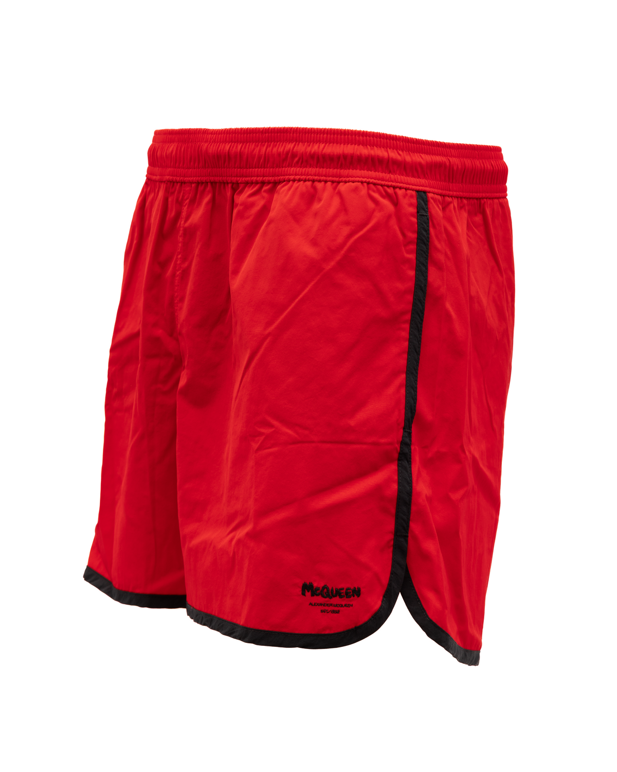 Alexander McQueen Red Polyamide Swim Men's Shorts