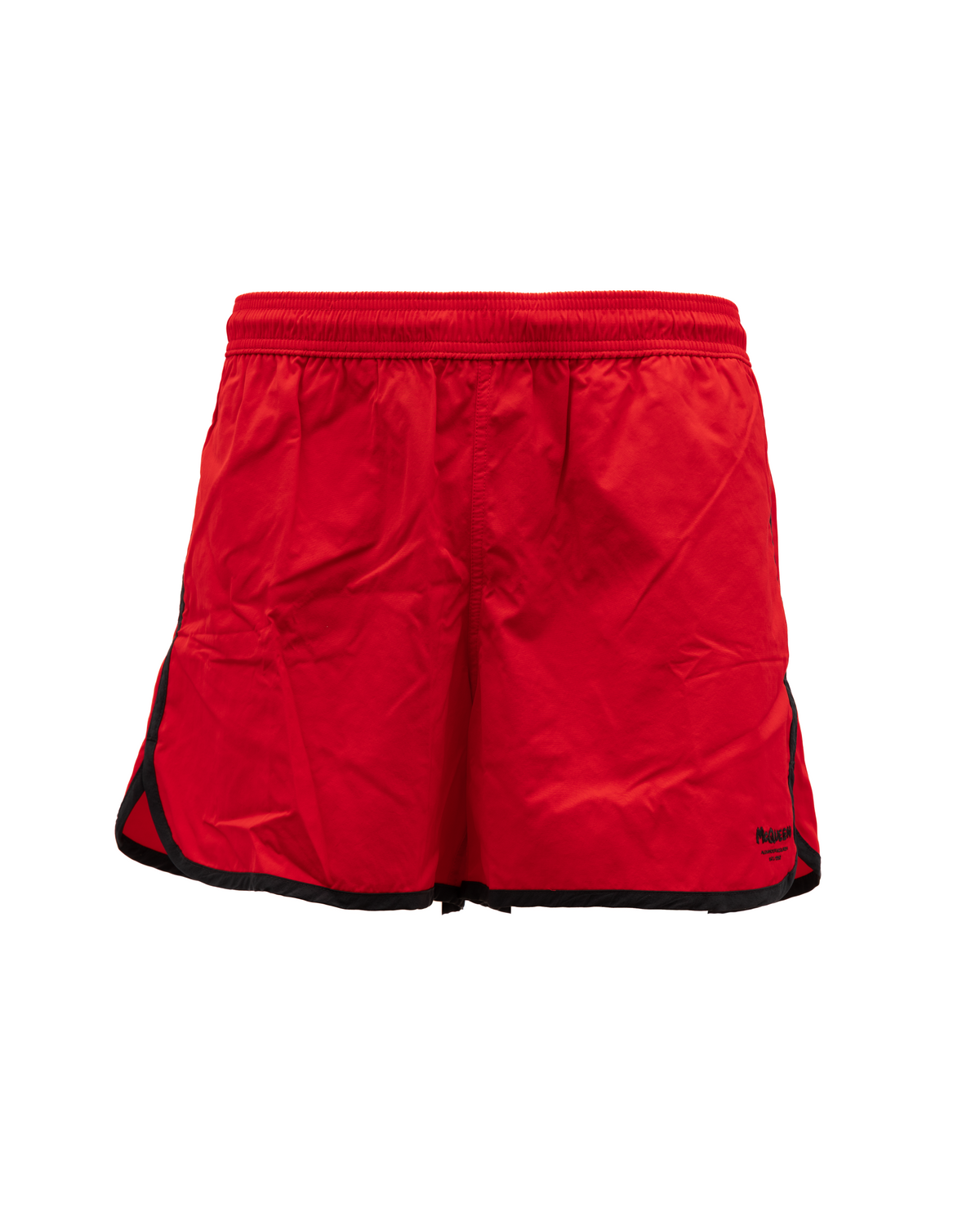 Alexander McQueen Red Polyamide Swim Men's Shorts