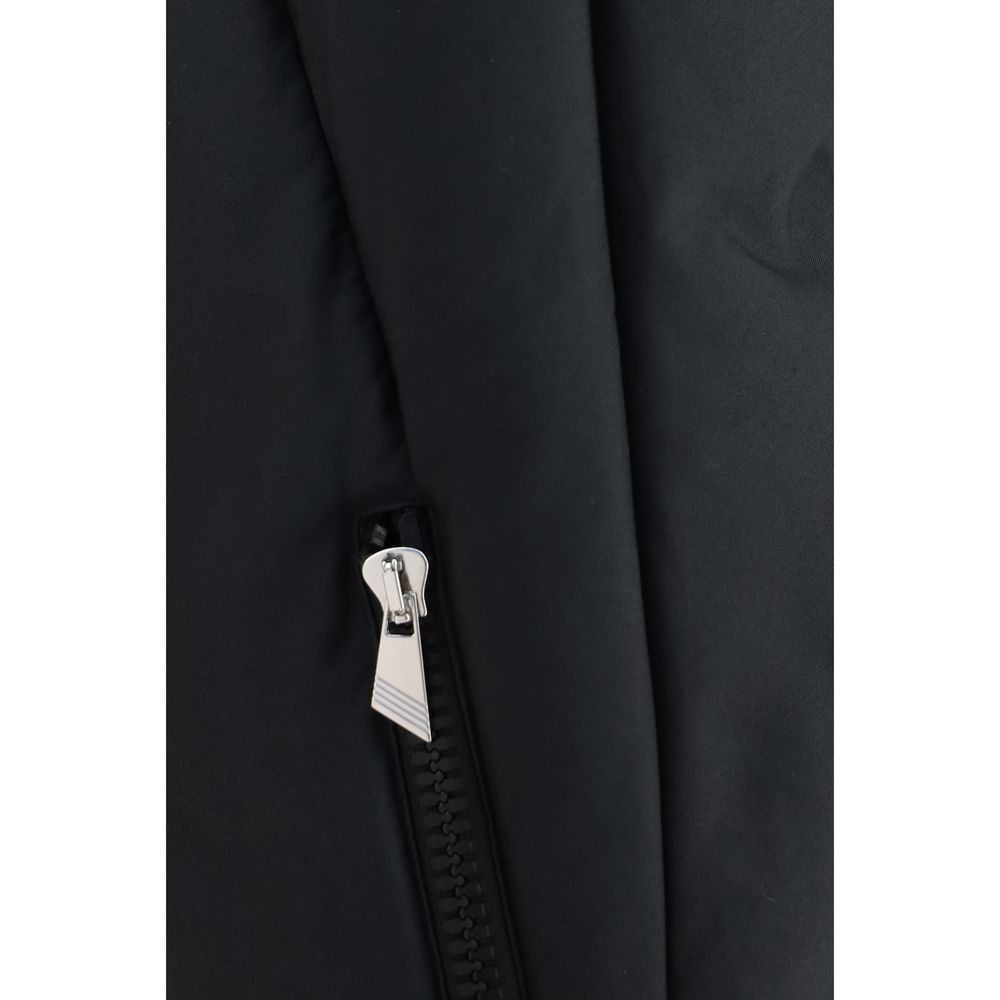 The Attico Black Cotton Shell Women's Jacket