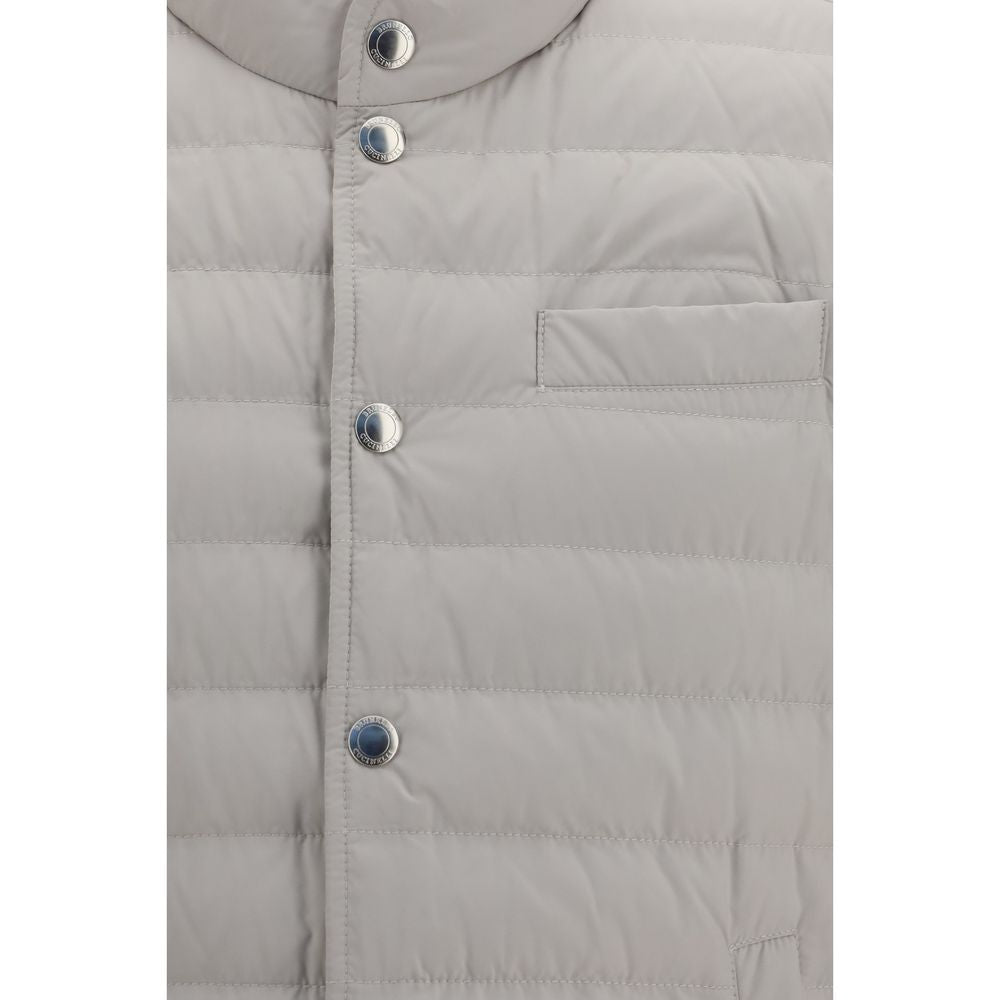 Brunello Cucinelli White Polyester Men's Coat
