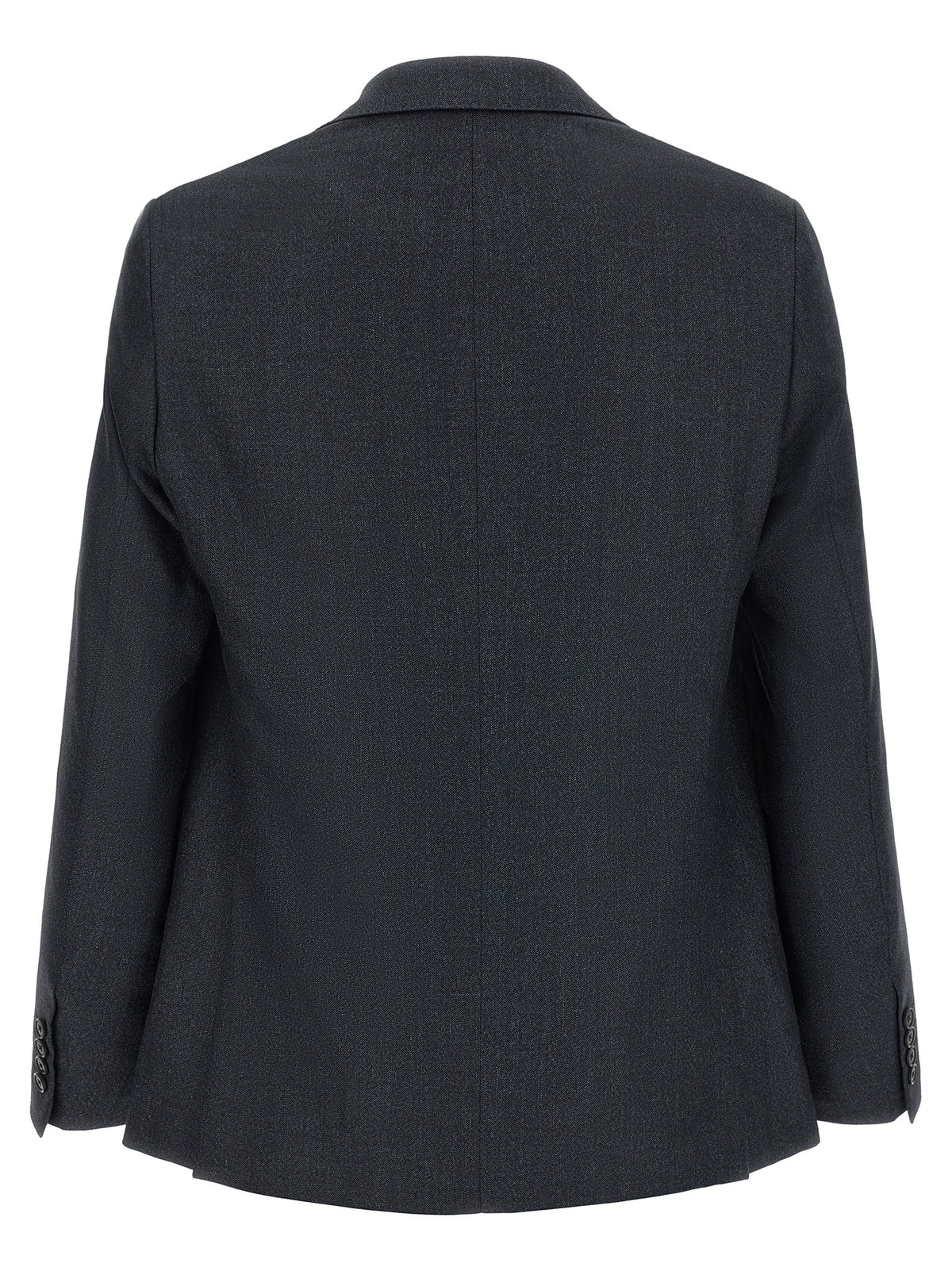 Pal Zileri Gray Polyester Two-Piece Men's Suit