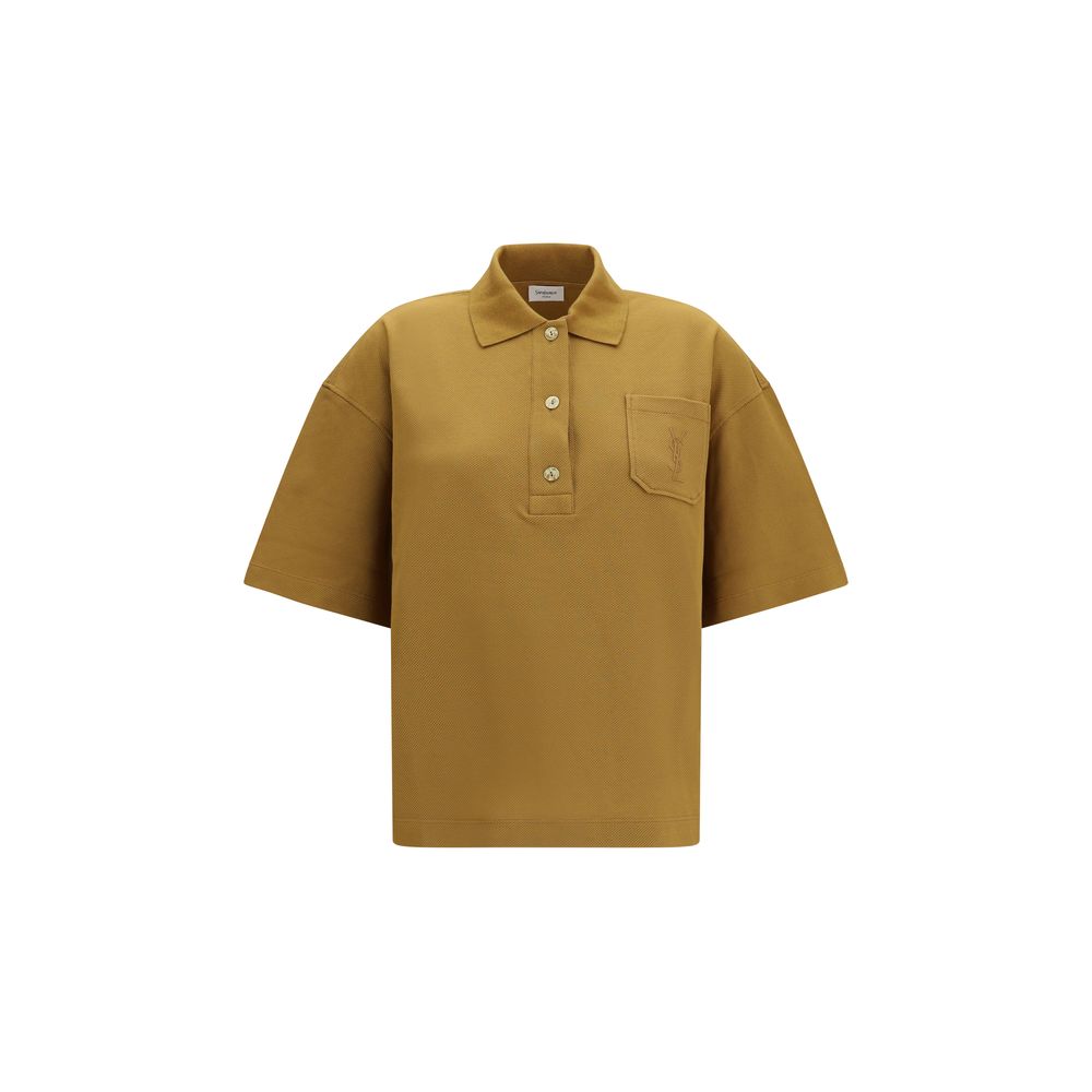 Saint Laurent Multicolor Cotton Polo Women's Shirt