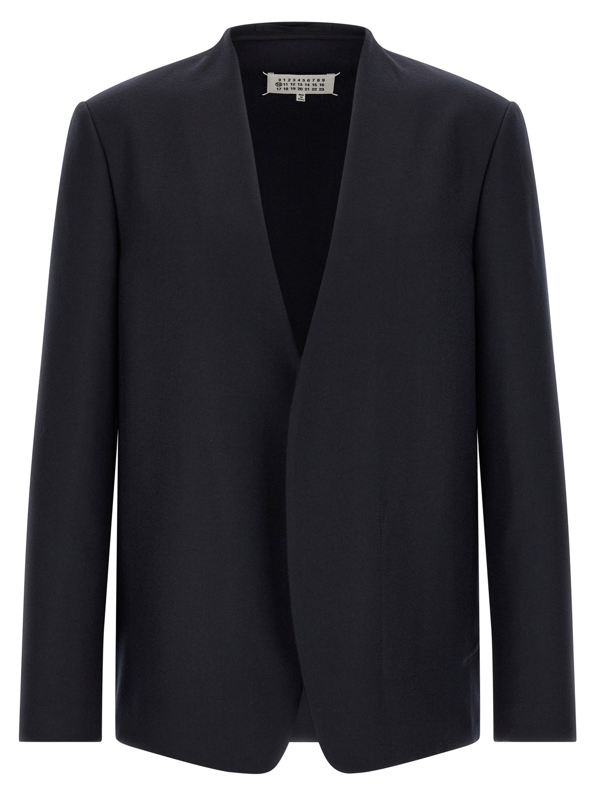 Maison Margiela Blue Virgin Wool Men's Blazer