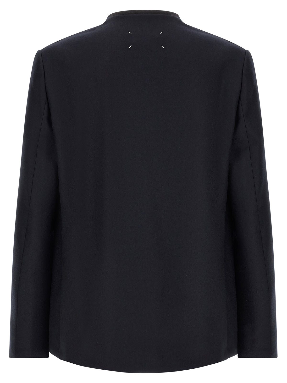 Maison Margiela Blue Virgin Wool Men's Blazer