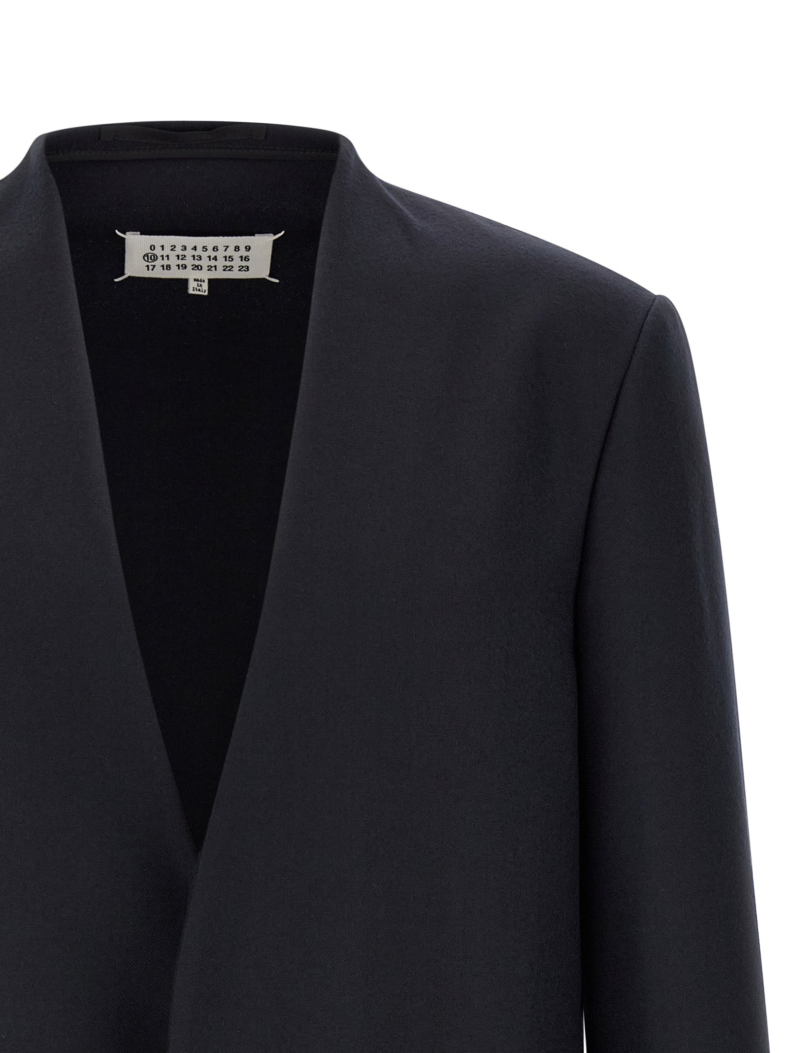 Maison Margiela Blue Virgin Wool Men's Blazer