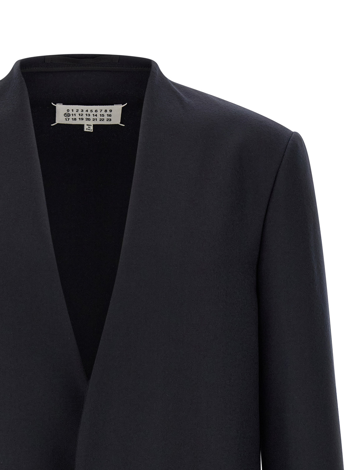 Maison Margiela Blue Virgin Wool Men's Blazer