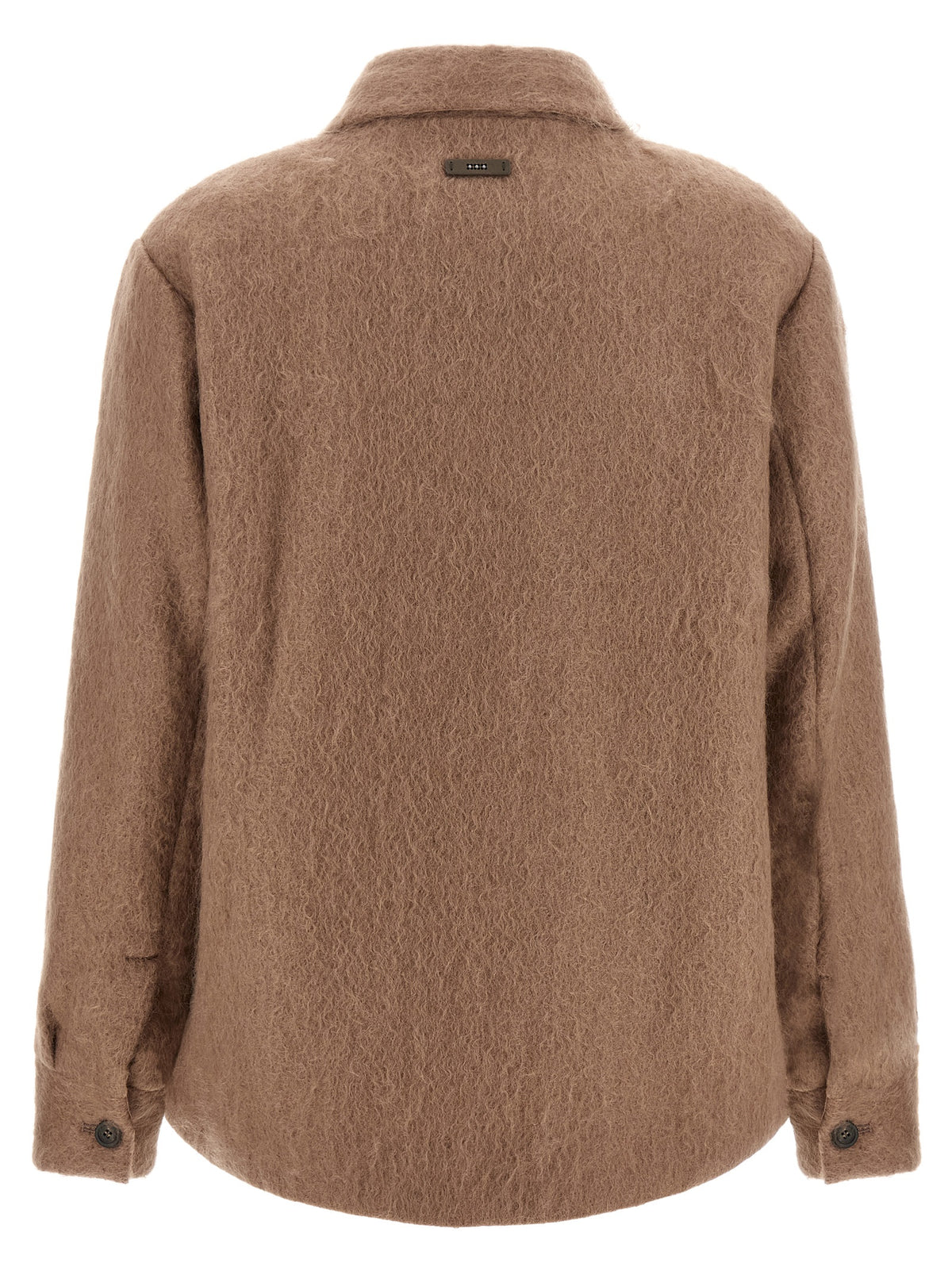 Peserico Beige Virgin Wool Women's Jacket
