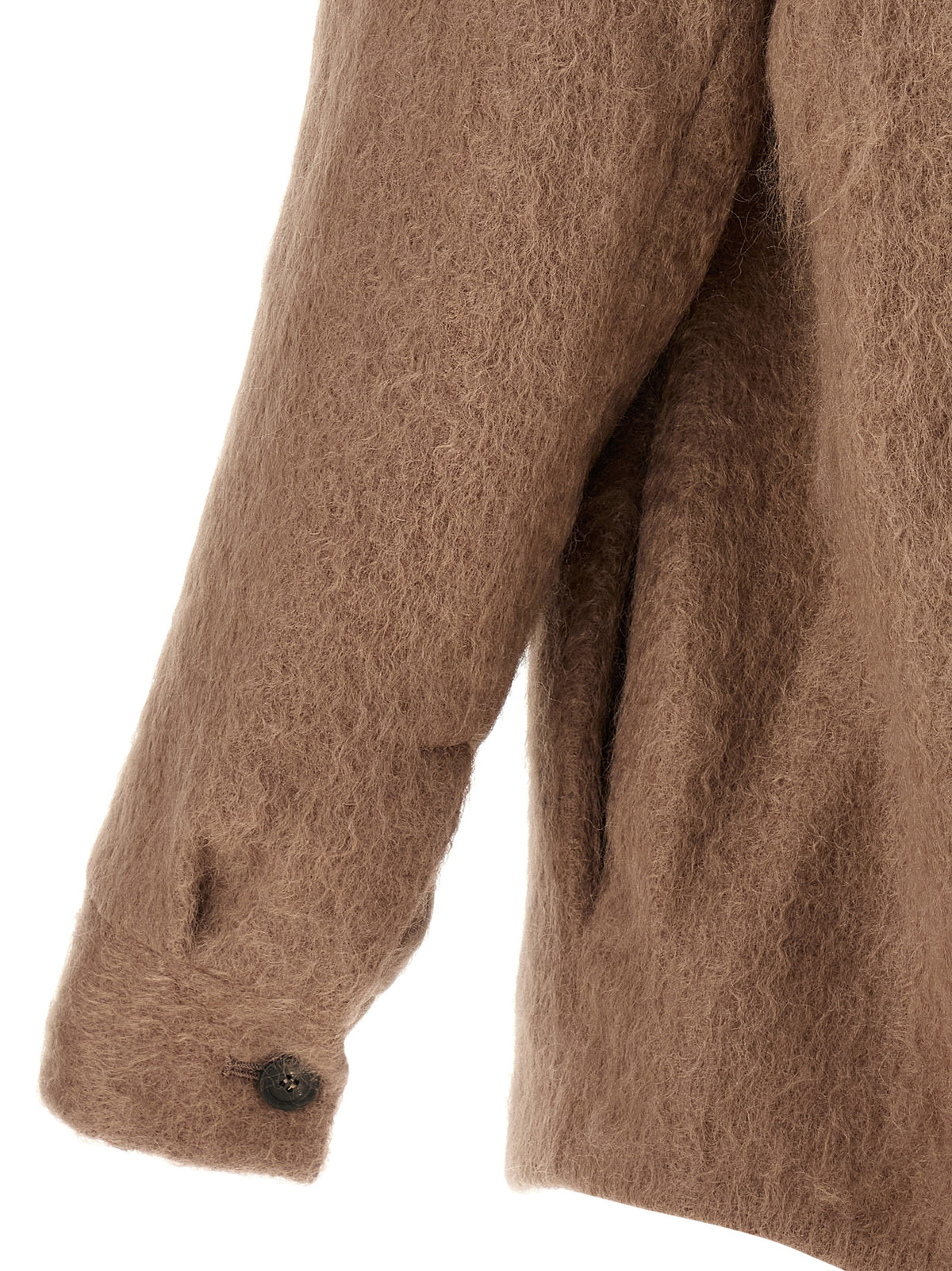 Peserico Beige Virgin Wool Women's Jacket