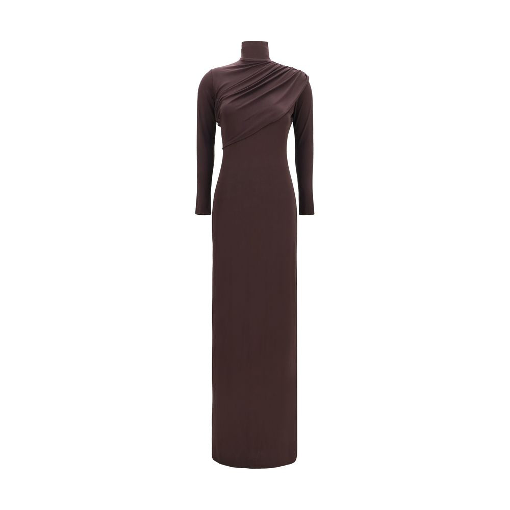 Courrèges Brown Viscose Casual Women's Dress