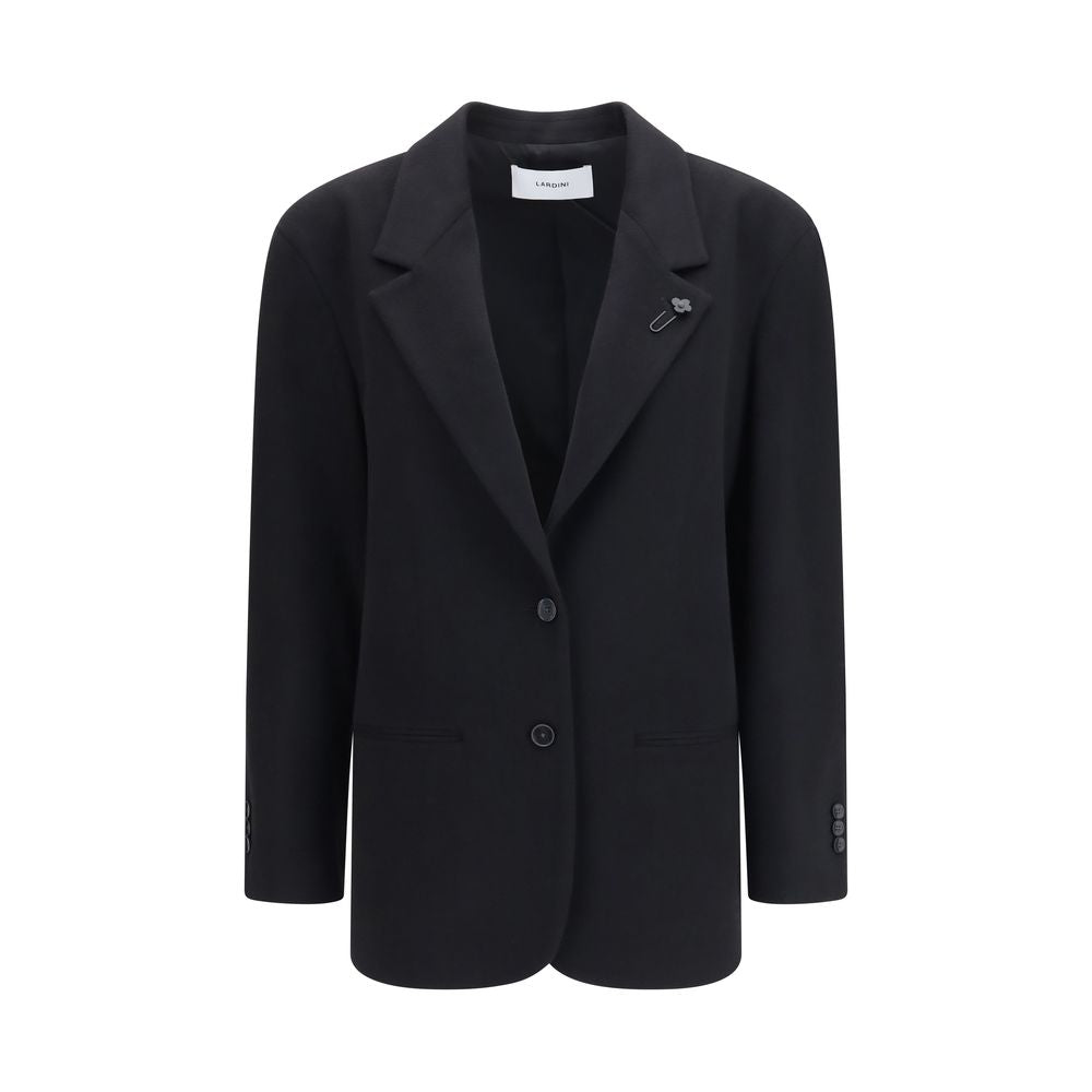 Lardini Black Cashmere Women's Blazer