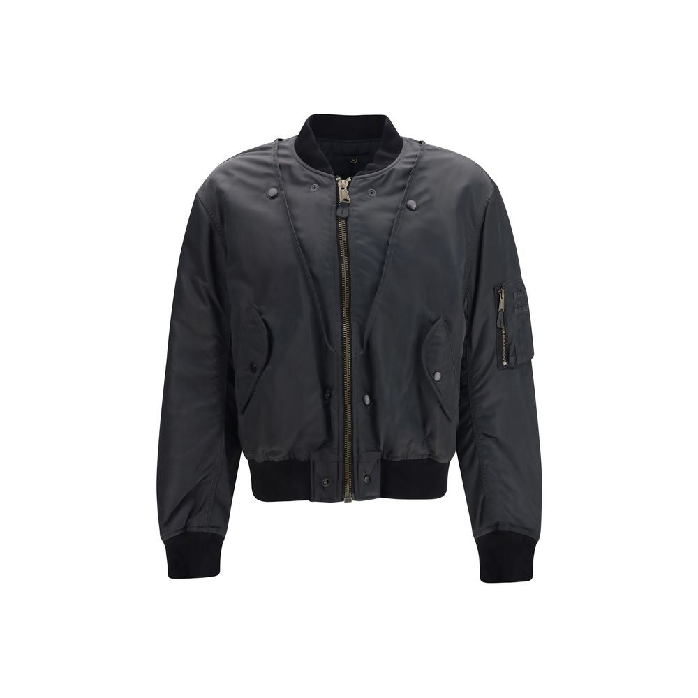Maison Margiela Gray Polyamide Men's Bomber