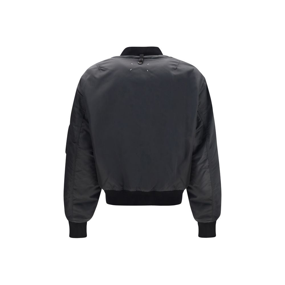 Maison Margiela Gray Polyamide Men's Bomber