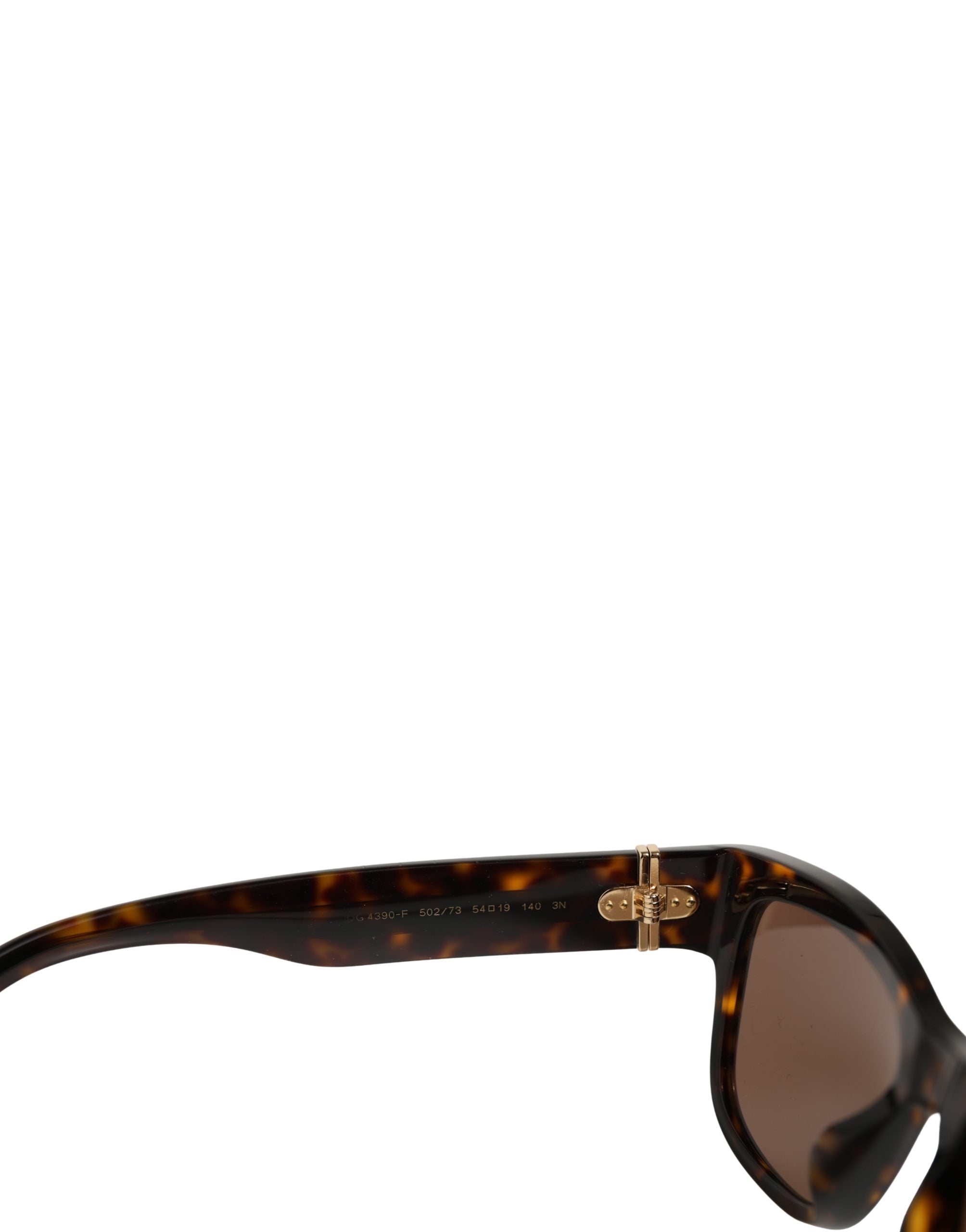 Dolce & Gabbana DG4390F Brown Acetate Frame Polarized Lenses Women's Sunglasses (Pre-Owned)