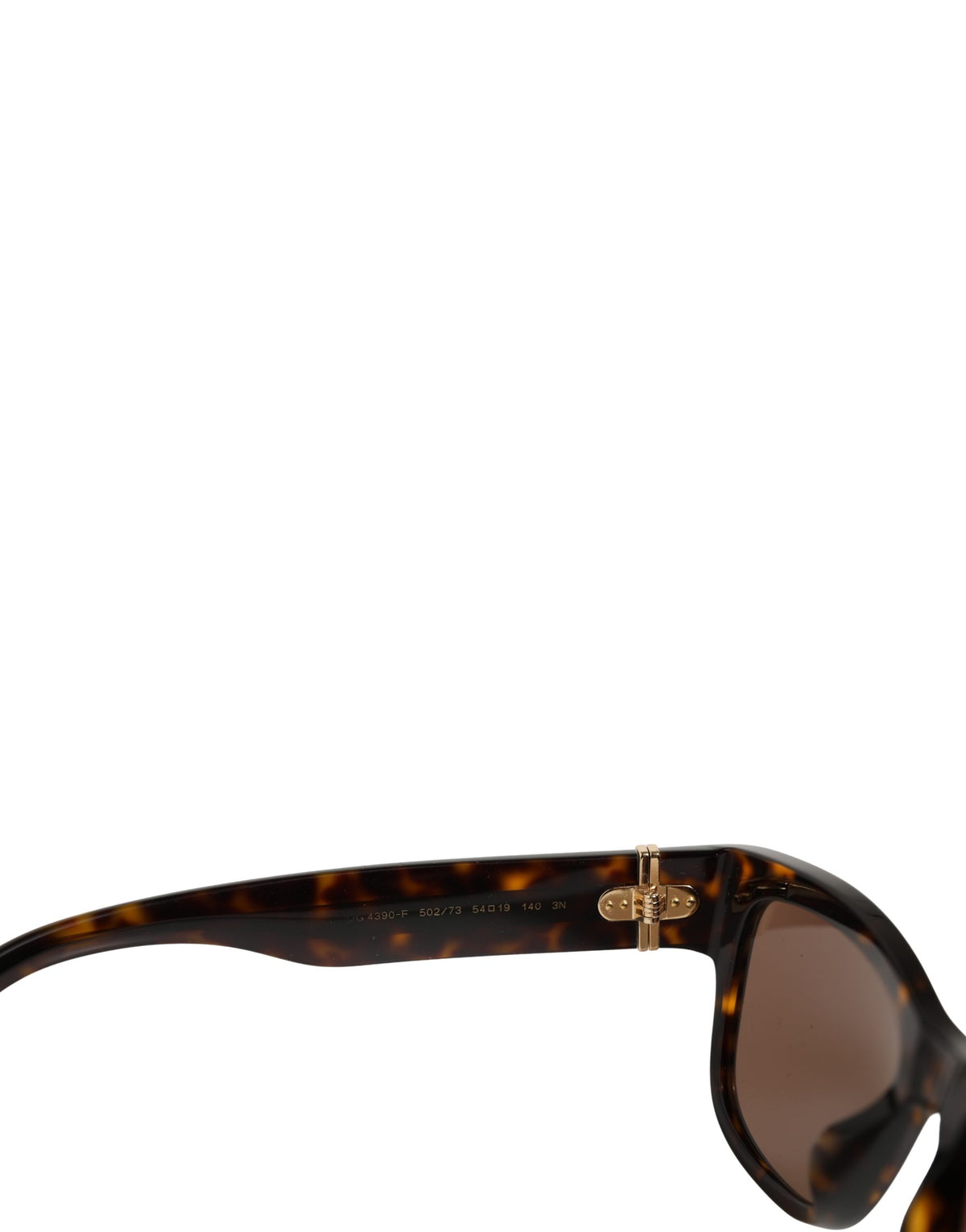Dolce & Gabbana DG4390F Brown Acetate Frame Polarized Lenses Women's Sunglasses (Pre-Owned)