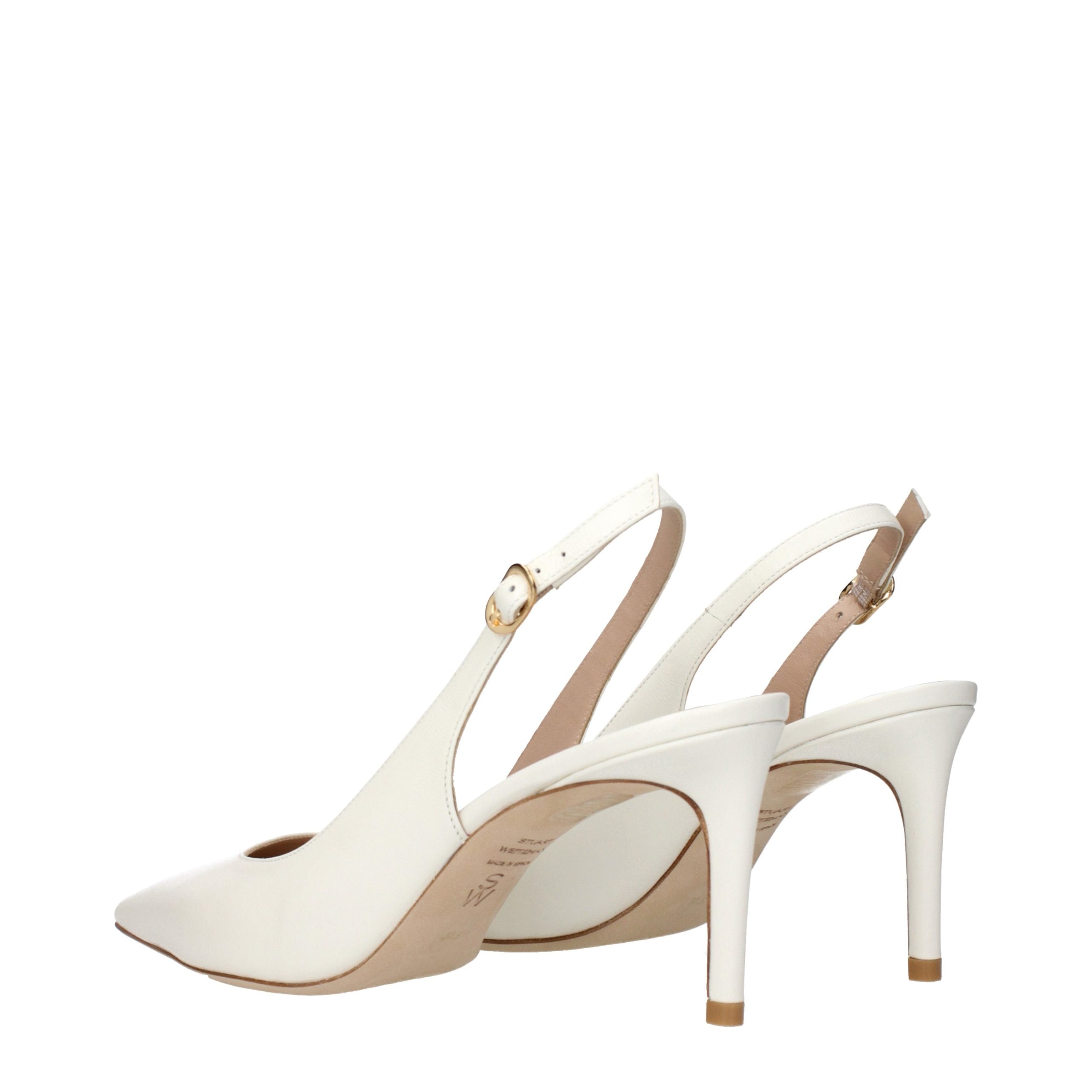 Stuart Weitzman Beige Leather High Heel Women's Pumps