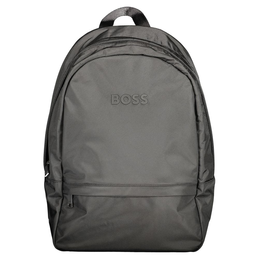 Hugo Boss Black Polyester Men's Men's Backpack