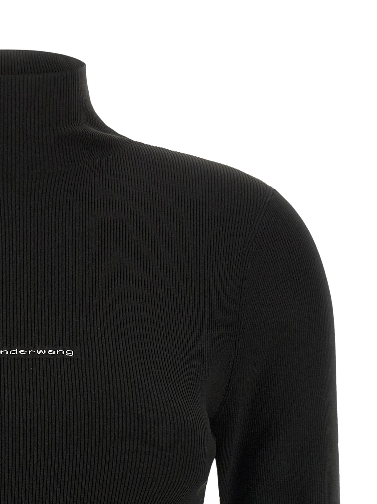 Alexander Wang Black Polyamide Women's Cardigan