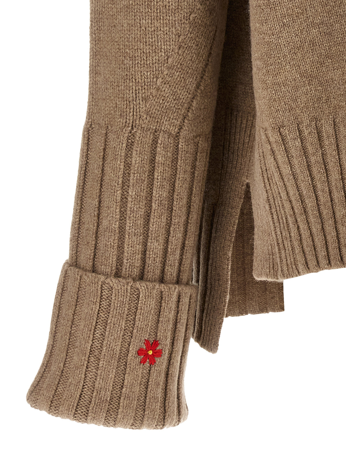 Tory Burch Beige Wool Women's Cardigan