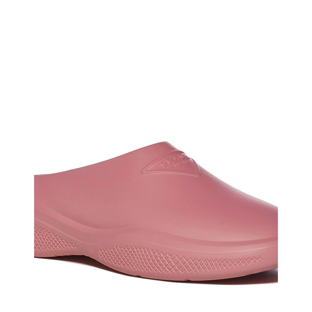 Prada Multicolor Rubber Women's Mules